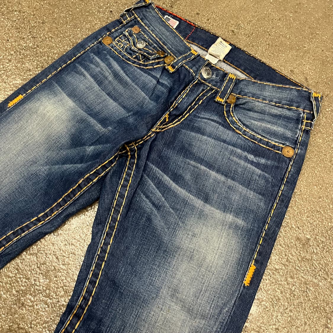 트루릴리젼 빌리 슈퍼티 데님 부츠컷 (33“) 상품이미지2