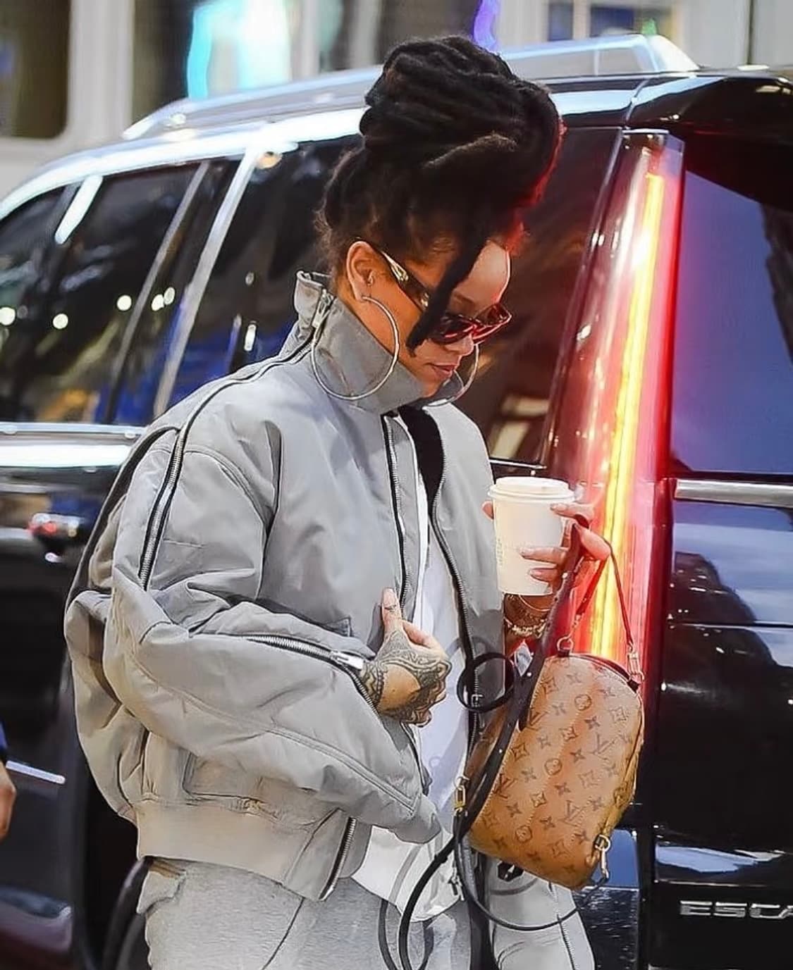 Y/PROJECT 유니섹스 그레이 비행점퍼 상품이미지2