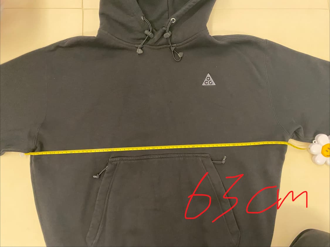 (아시아L) 나이키 ACG 써마핏 플리스 풀오버 후드 블랙 앤트러사이트 상품이미지3