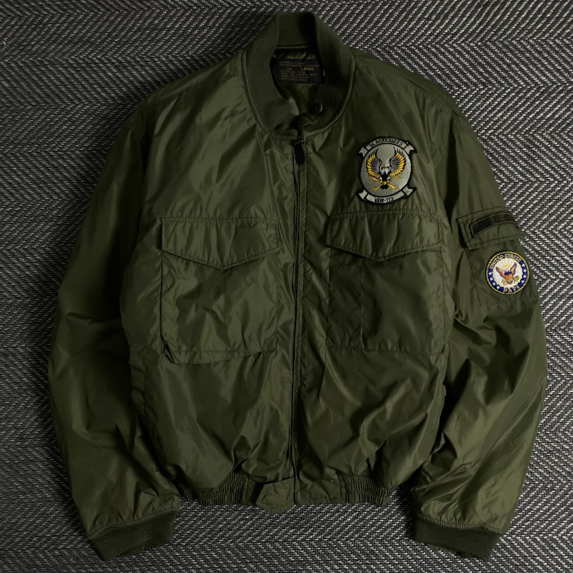 밀리터리 빈티지 패치 로고 ma-1 플라이트 자켓 y 3461 상품이미지2