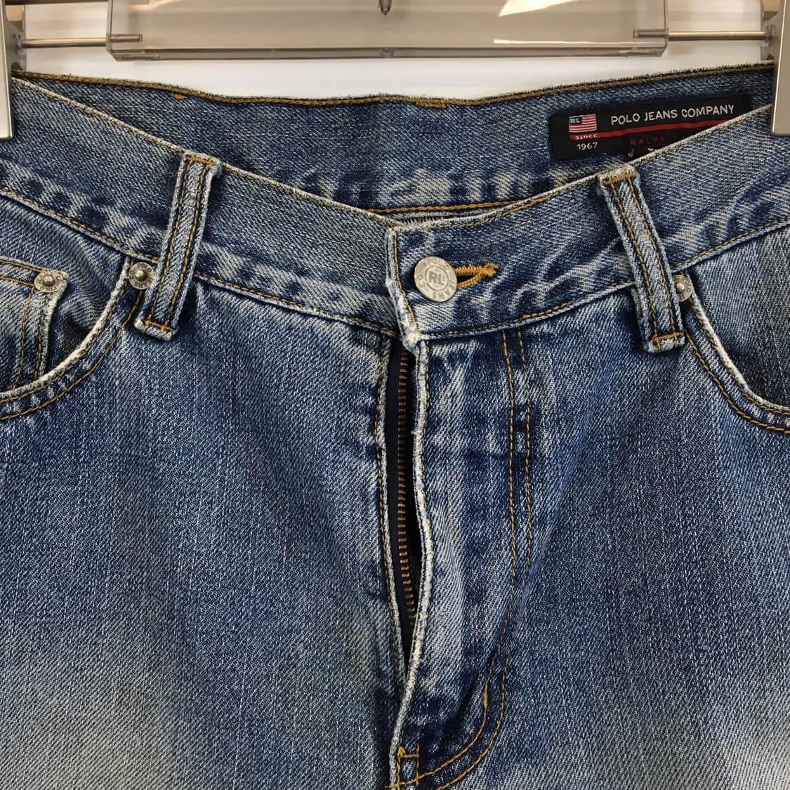 폴로 랄프로렌 RL 패치로고 데미지진 32 스트레이트  상품이미지2