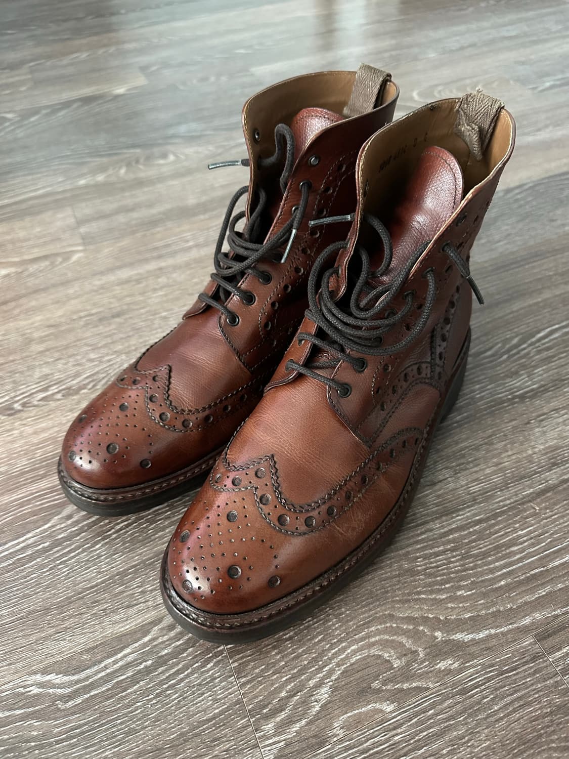 Grenson Fred 코맨더 솔 uk8 / 42 브라운 부츠 상품이미지1