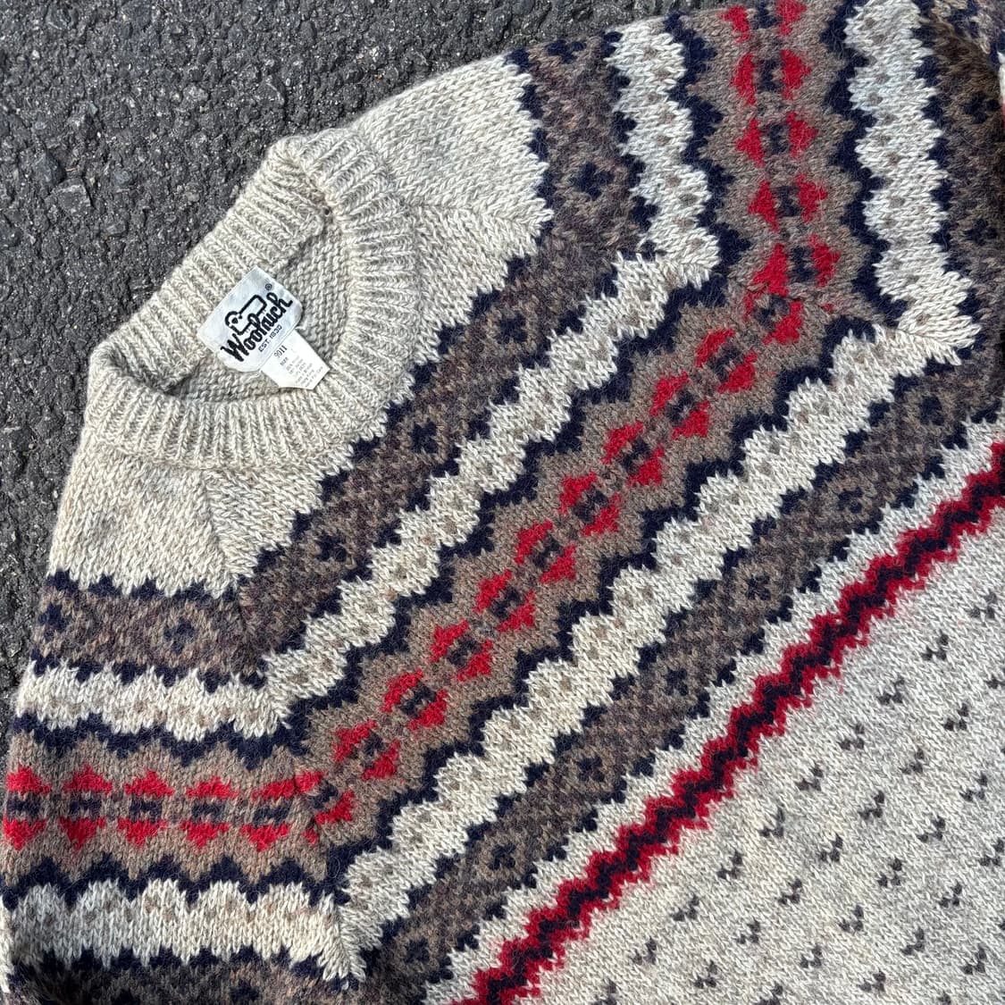 빈티지 울리치 울 스웨터 상품이미지4