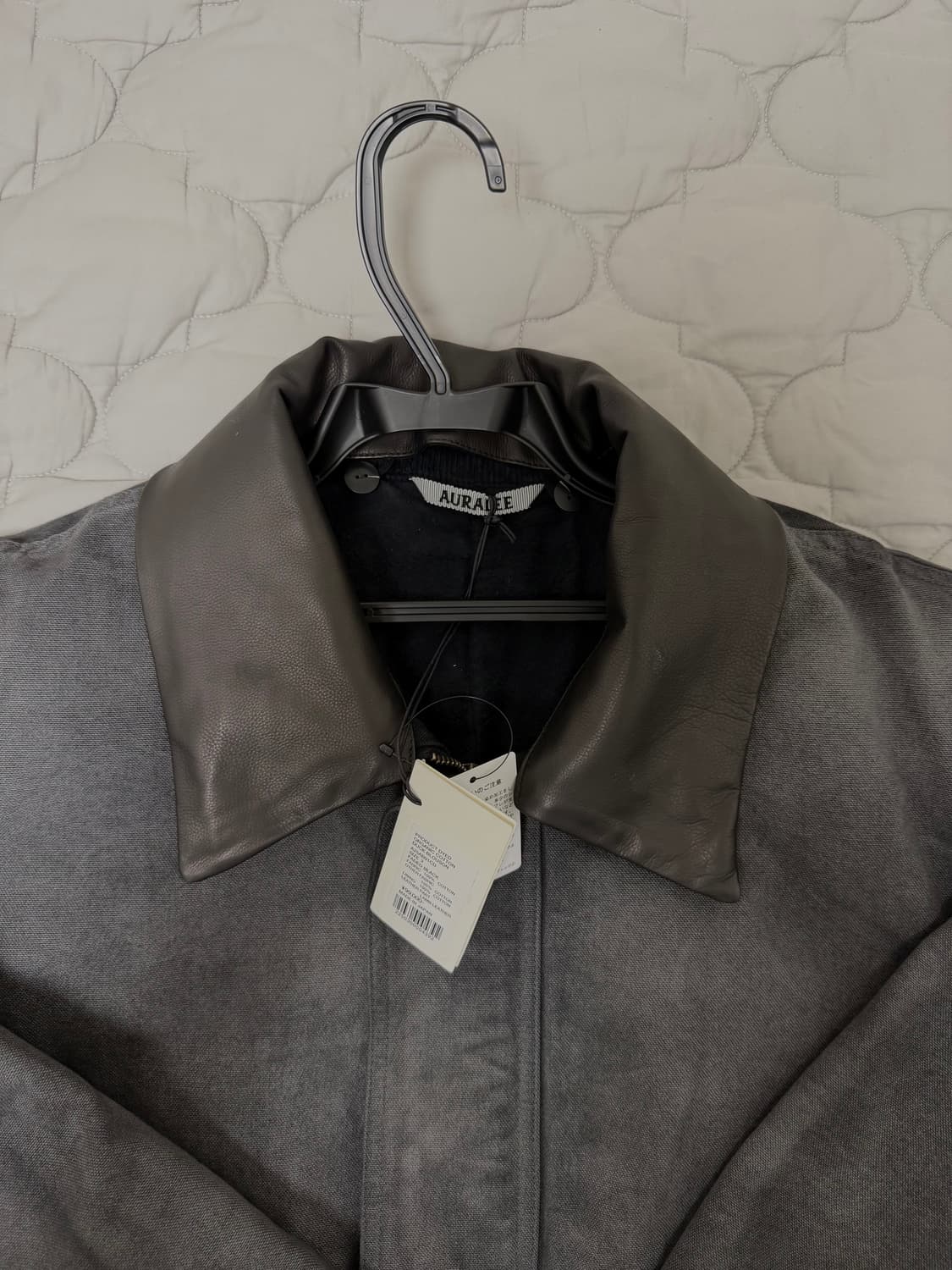 오라리 / 25fw / 코튼 덱 자켓 / 3,4 상품이미지3