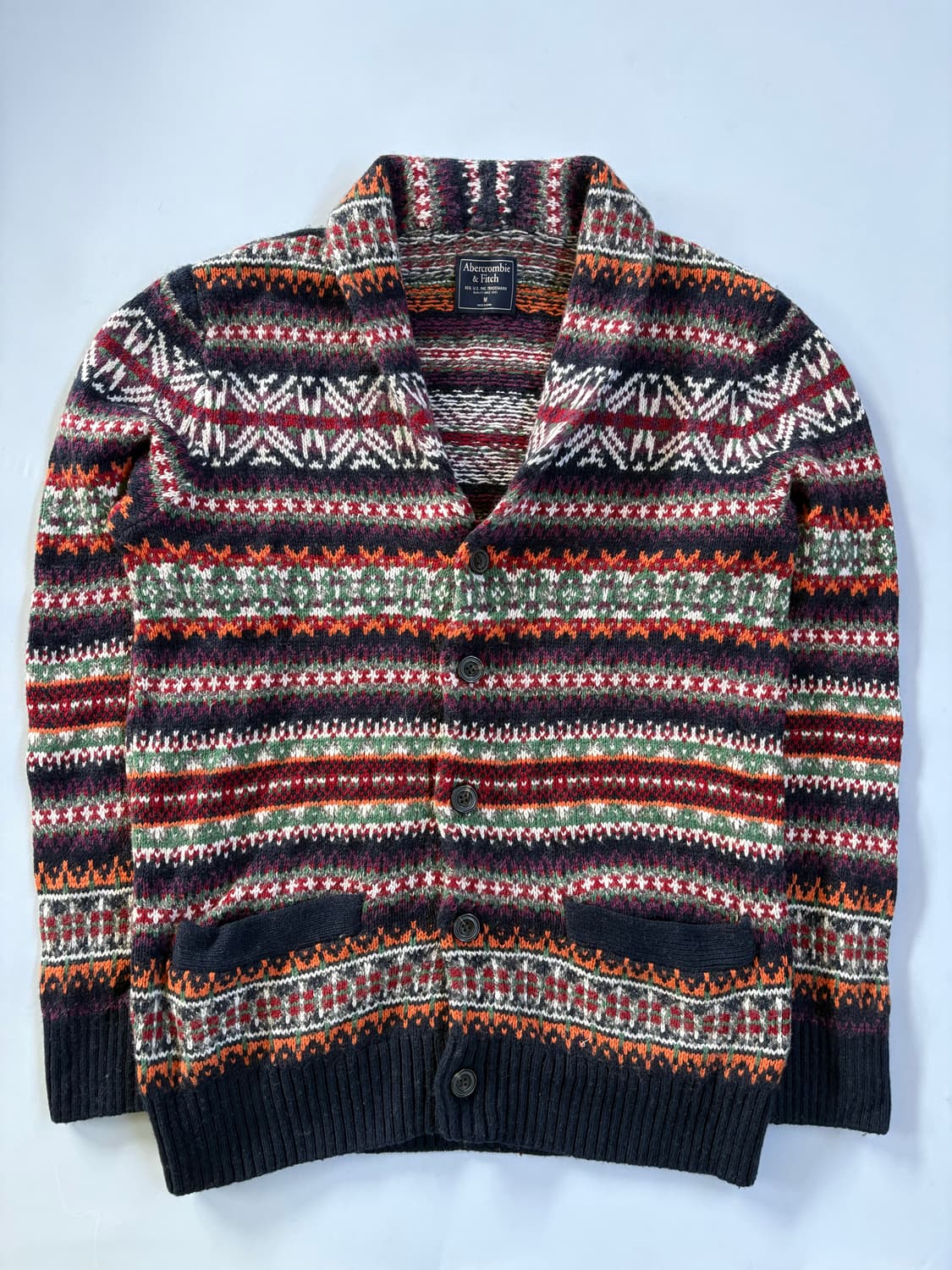 아베크롬비 빈티지 숄카라 가디건 상품이미지2