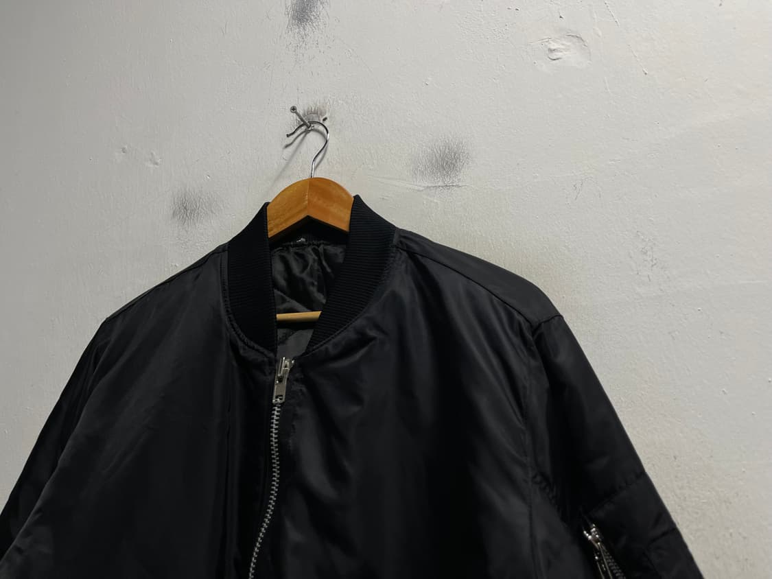 100-105 블랙 Ma-1 항공점퍼 상품이미지3