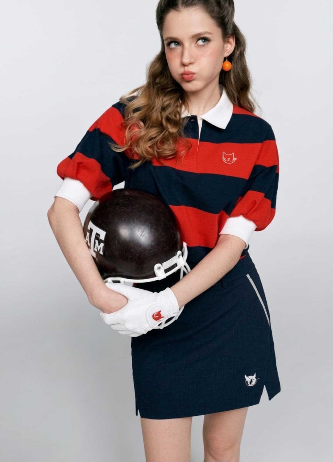 [WAAC] 왁 여성 H라인 큐롯 골프 스커트 상품이미지1