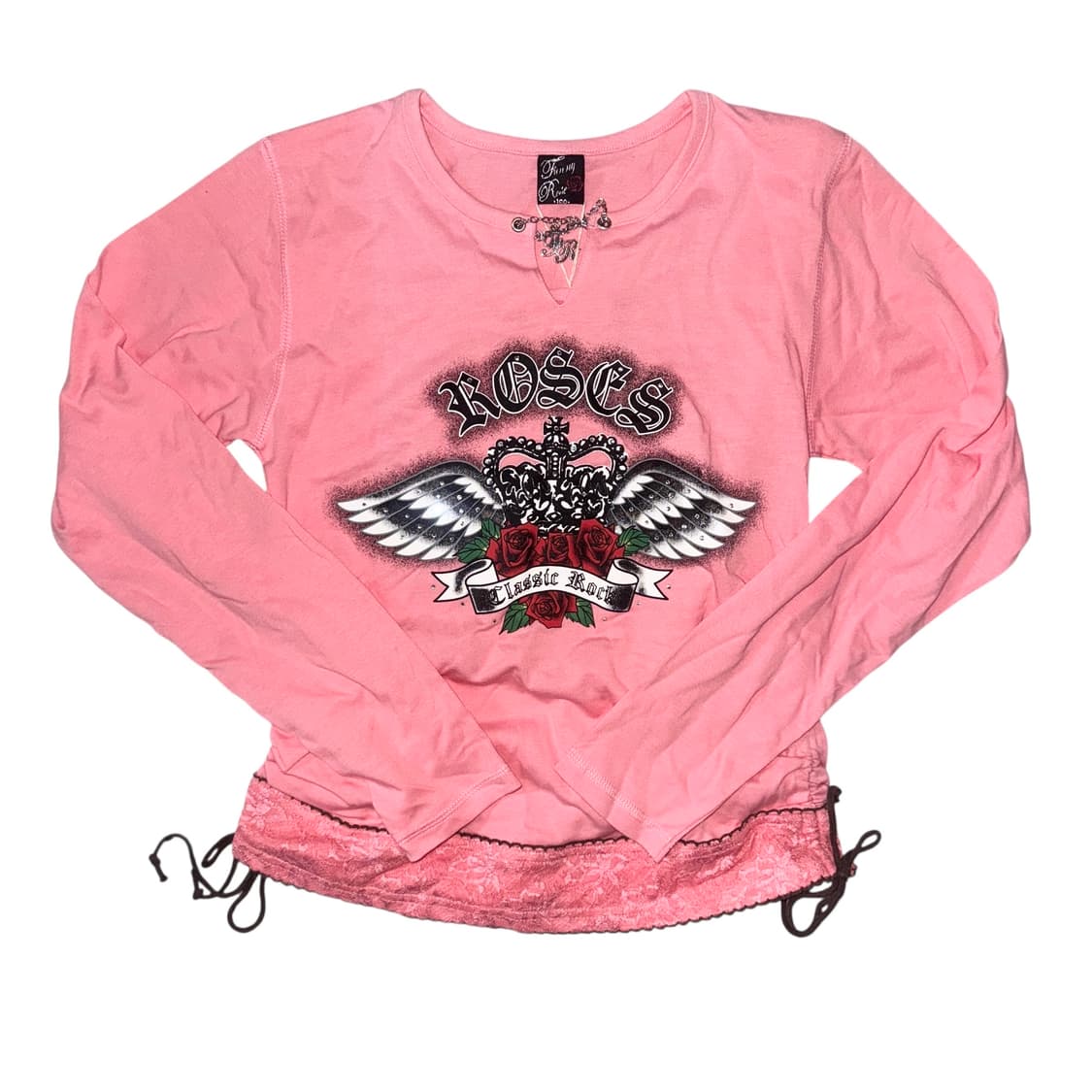 Pink roses T-shirt 상품이미지1