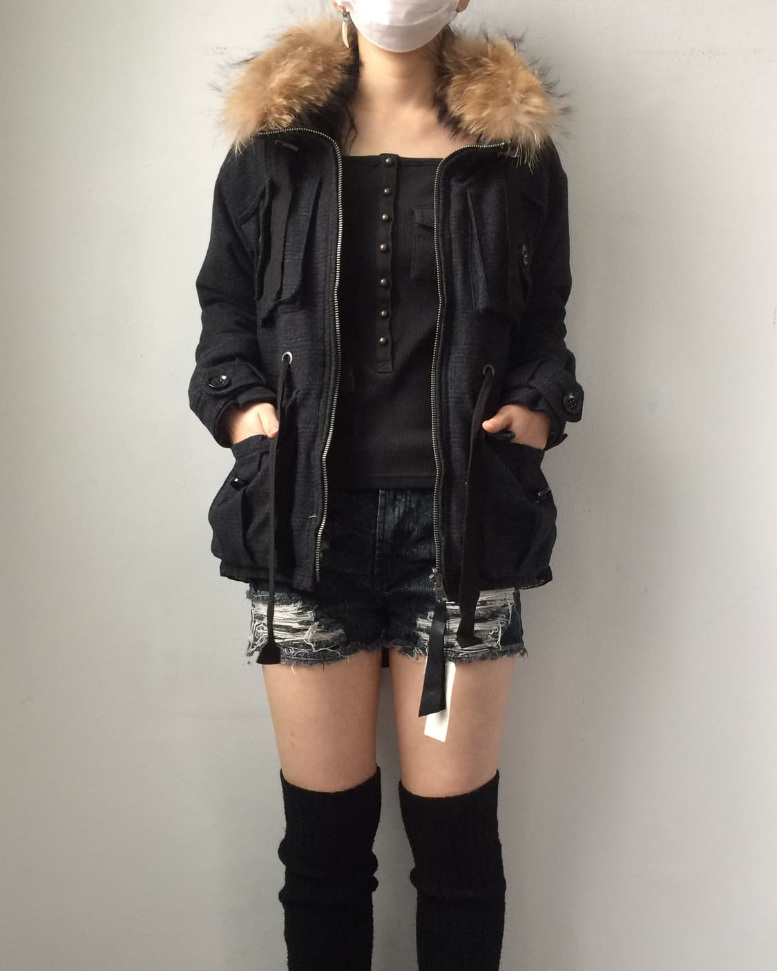 reversible Fur layered multi pocket jack 상품이미지5