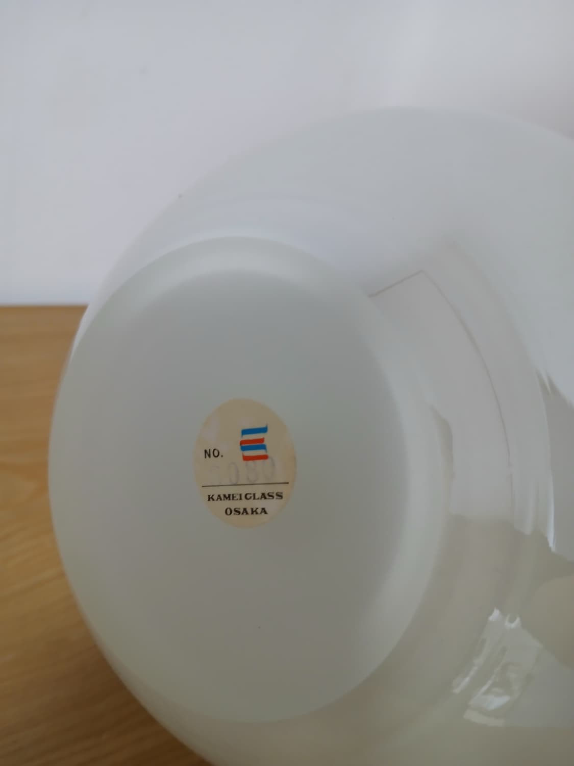 70년대 일본 빈티지 카메이 글라스 화병 상품이미지3