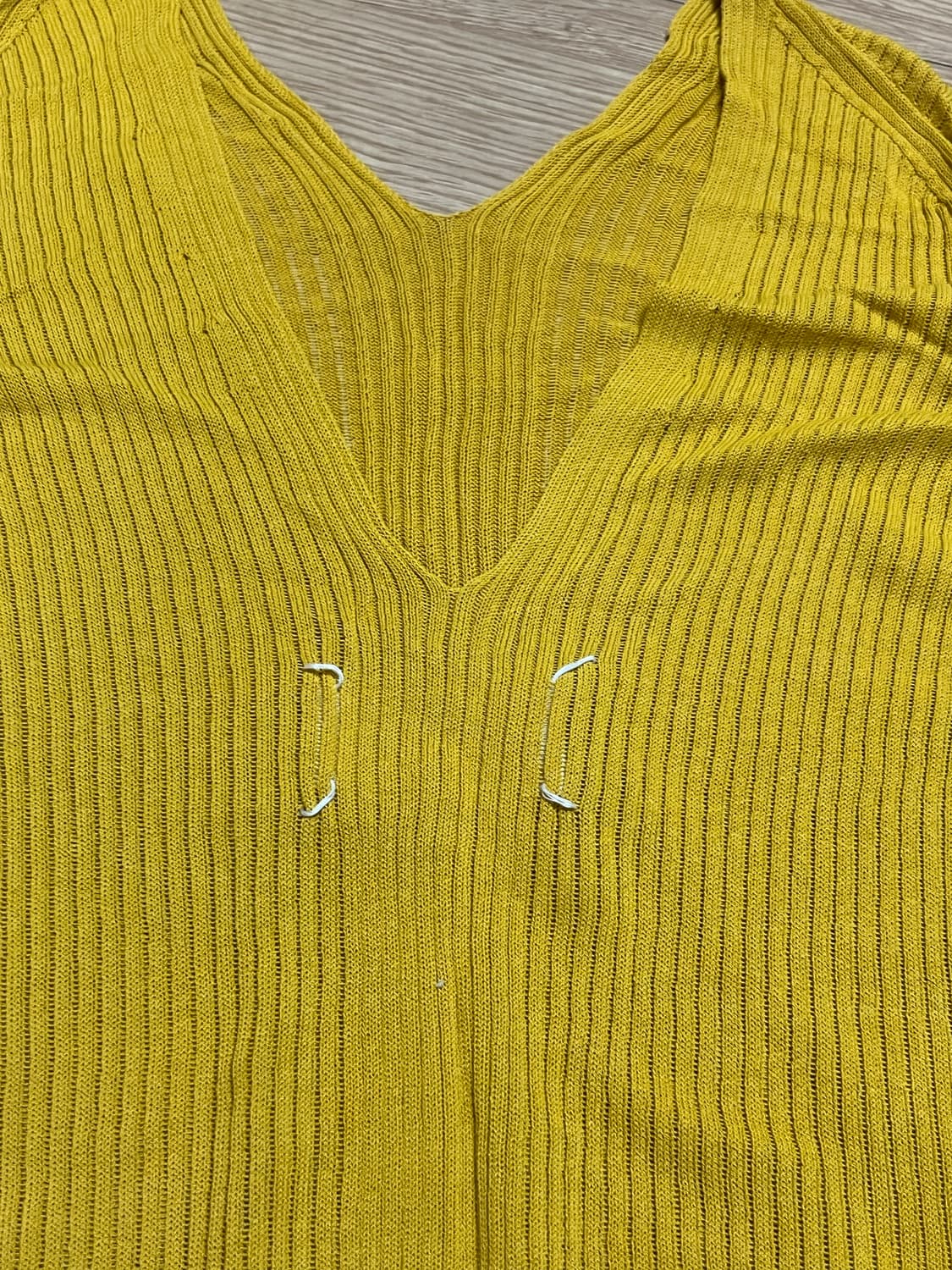 마르지엘라 니트탑 메리골드 컬러 상품이미지6