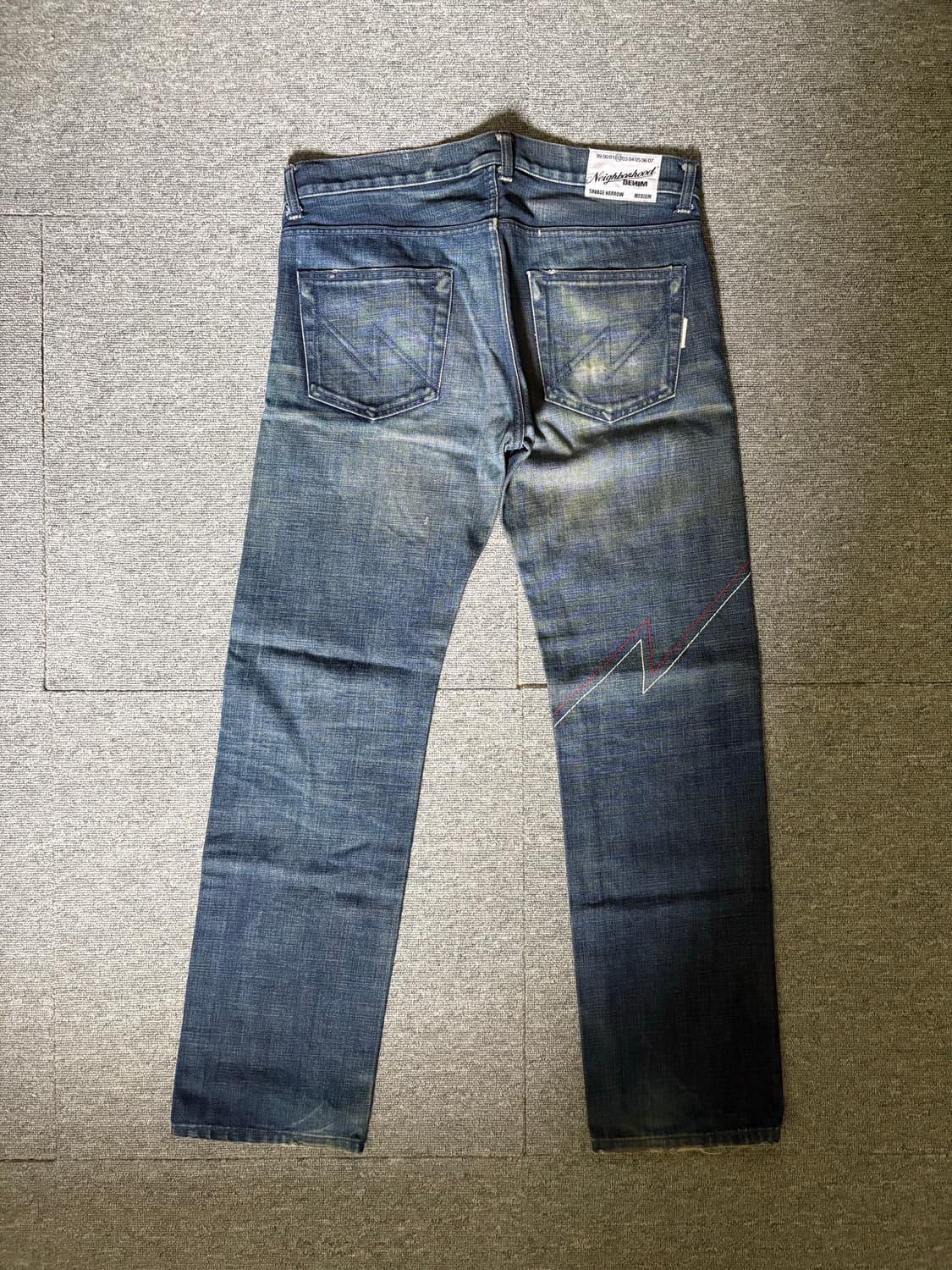 [M] 02시즌 네이버후드 셀비지 데님팬츠 /02 상품이미지3