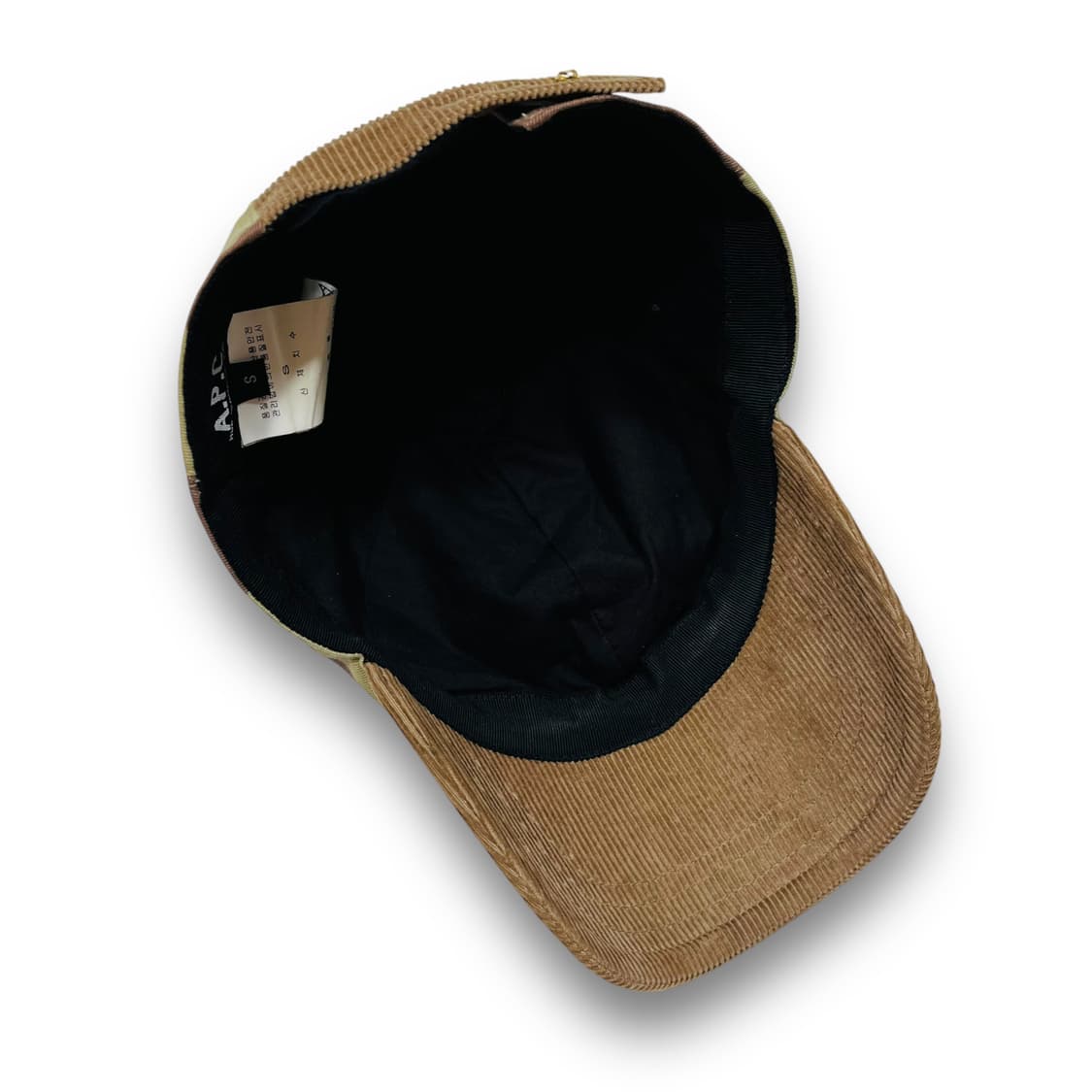A.P.C. 카모플라쥬 패턴 코듀로이 빈티지 볼캡 상품이미지5