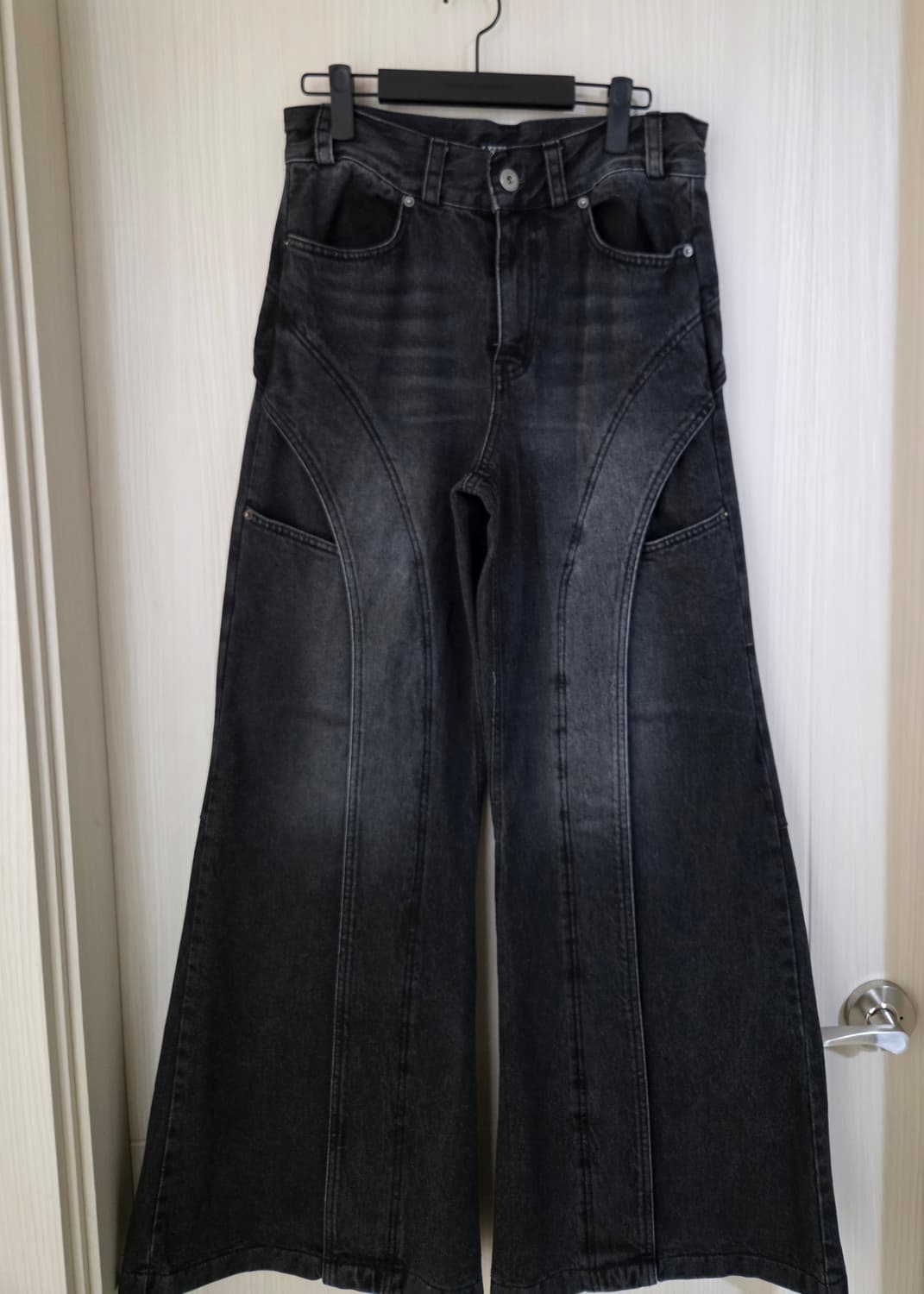 [M] 아이 필 럭키 플레어 데님 팬츠 상품이미지2