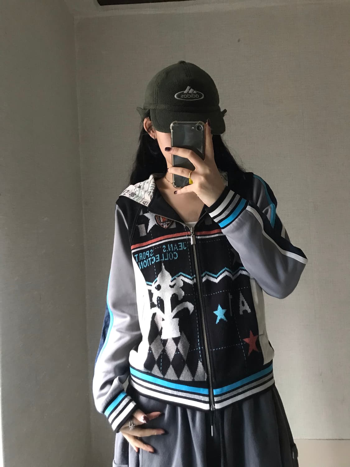 EXR 레이싱 믹스 후드집업 상품이미지2