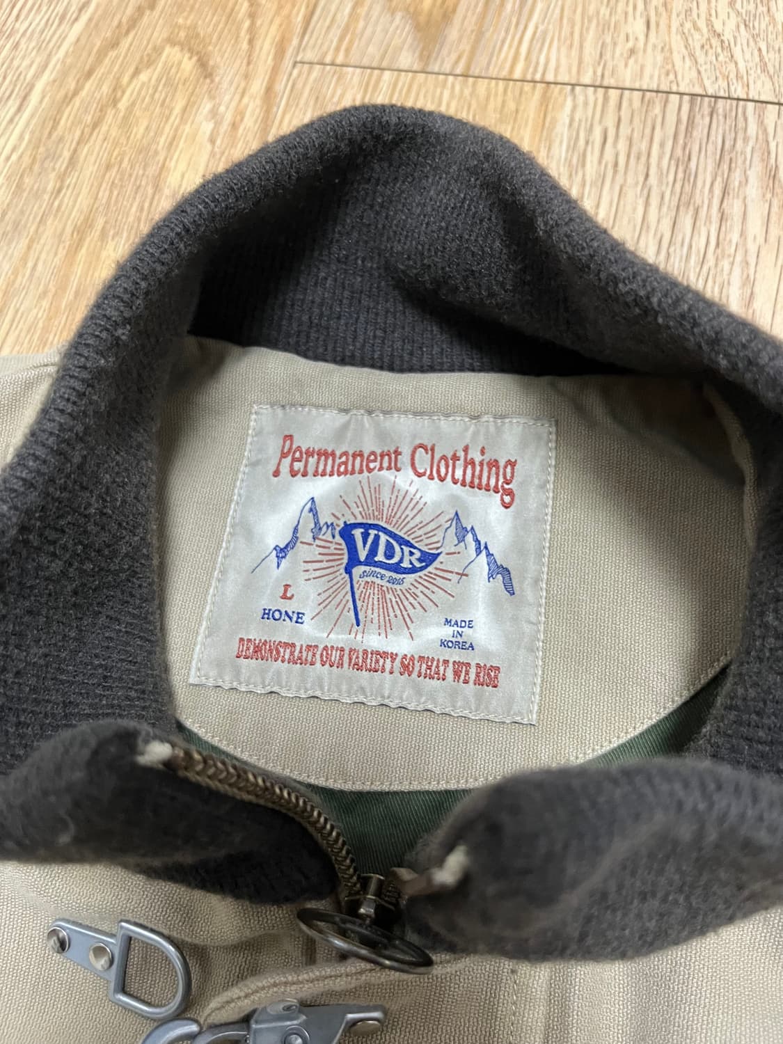 VDR 탱커자켓 빈티지 샌드 상품이미지5