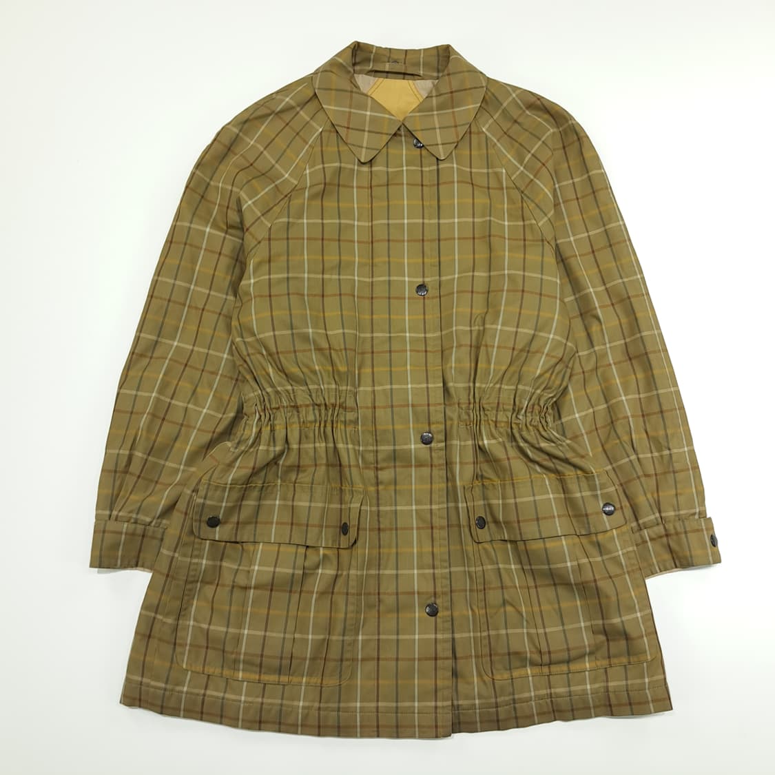 CN900W M 버버리 샘플태그 체크 필드 코트 상품이미지1