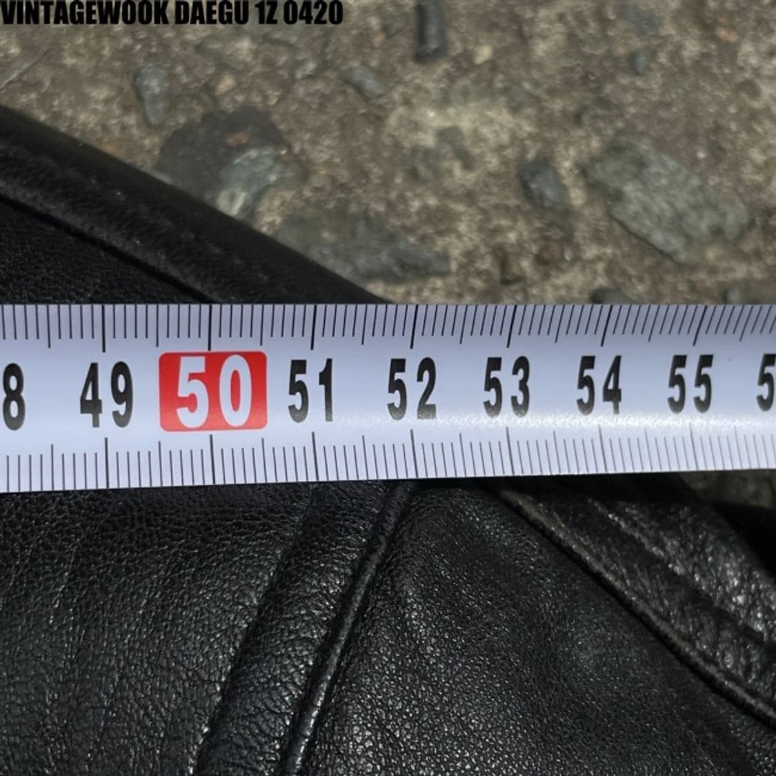 빈티지 리얼레더 양가죽 봄버자켓 상품이미지8