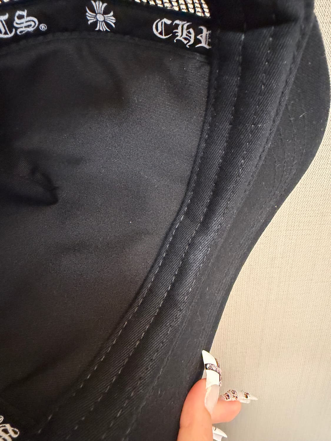 크롬하츠 트리플크로스 카모 레더 트러커캡 상품이미지9