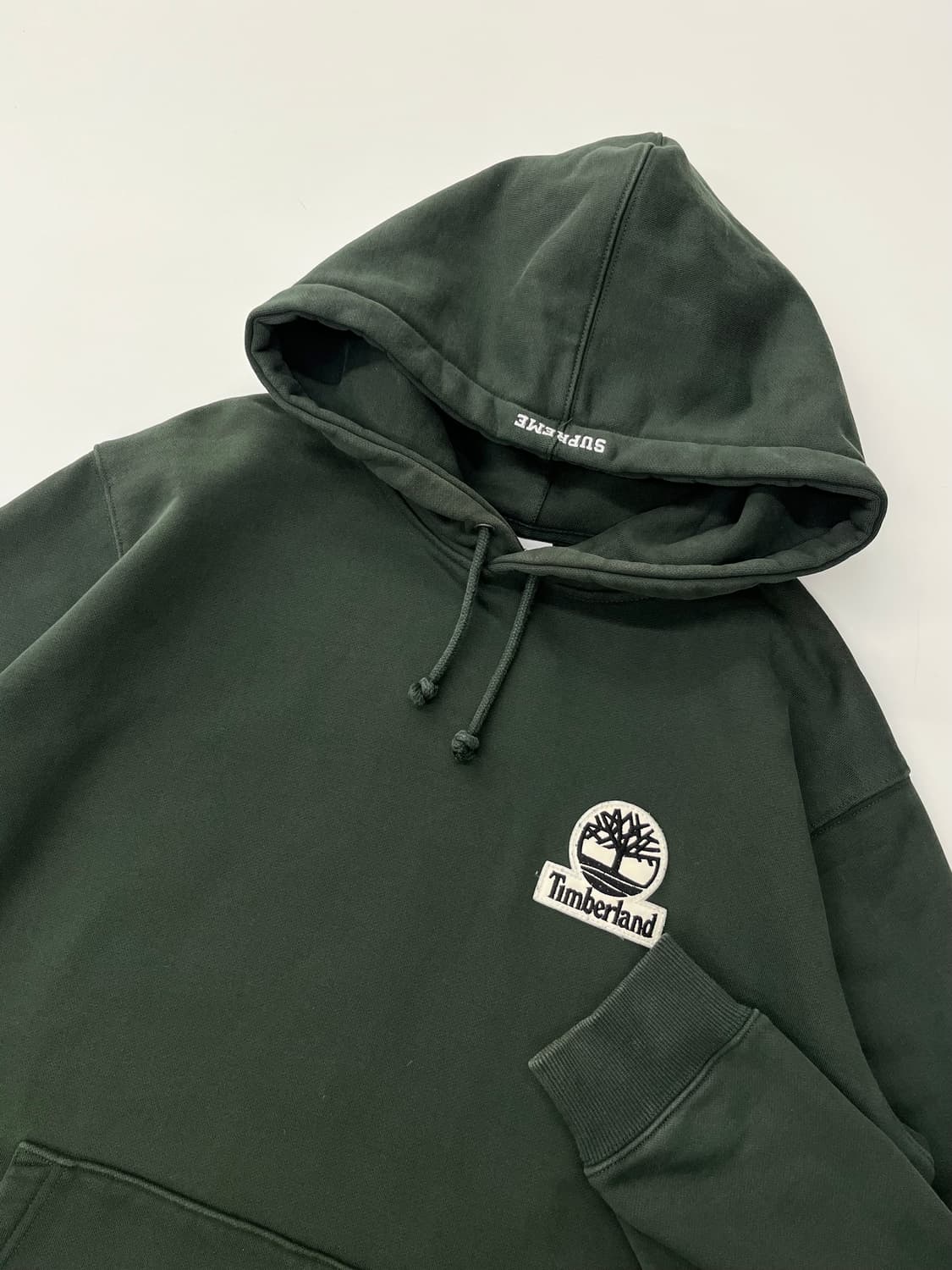 Timberland x Supreme 팀버랜드 카키 후드티 상품이미지4