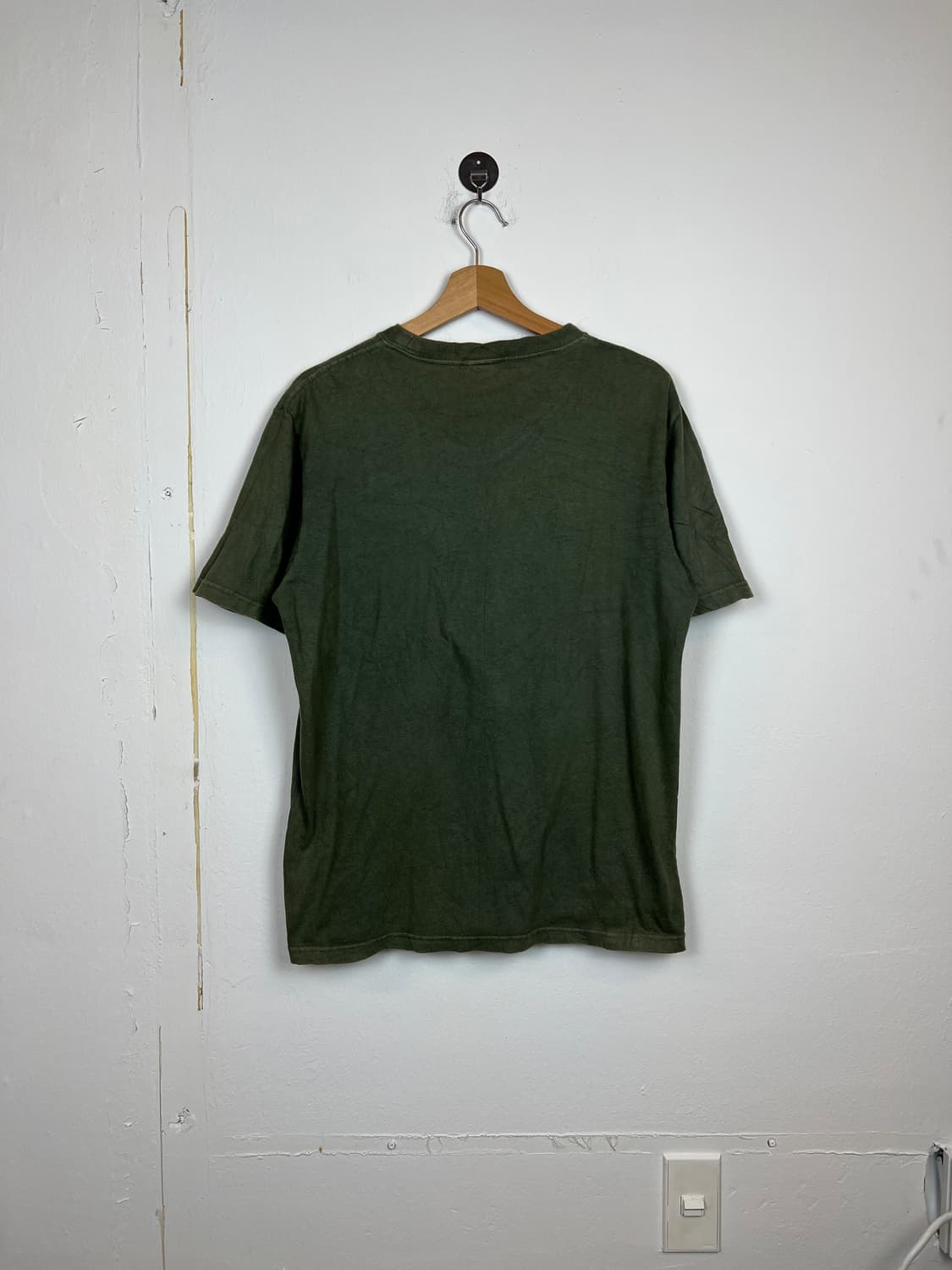 T210 에드윈 올리브색 프린팅 티셔츠 M 상품이미지2