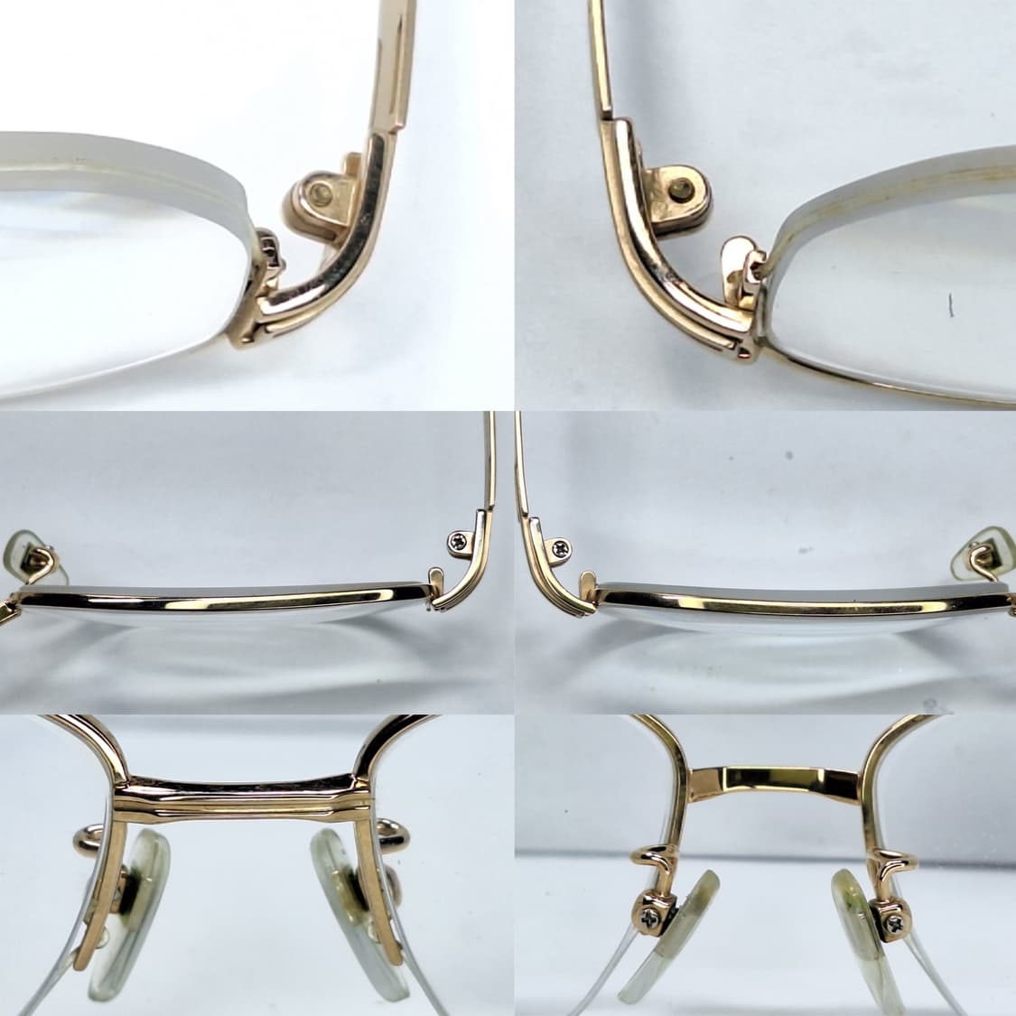 아쿠아스큐텀 Aquascutum Ti-p AQ-2015 반무테 안경 영국 상품이미지3