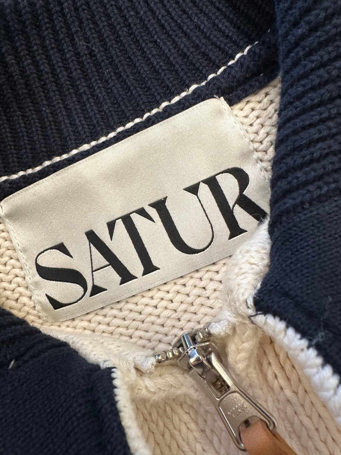 세터 니트 집업 자켓 처분  상품이미지4