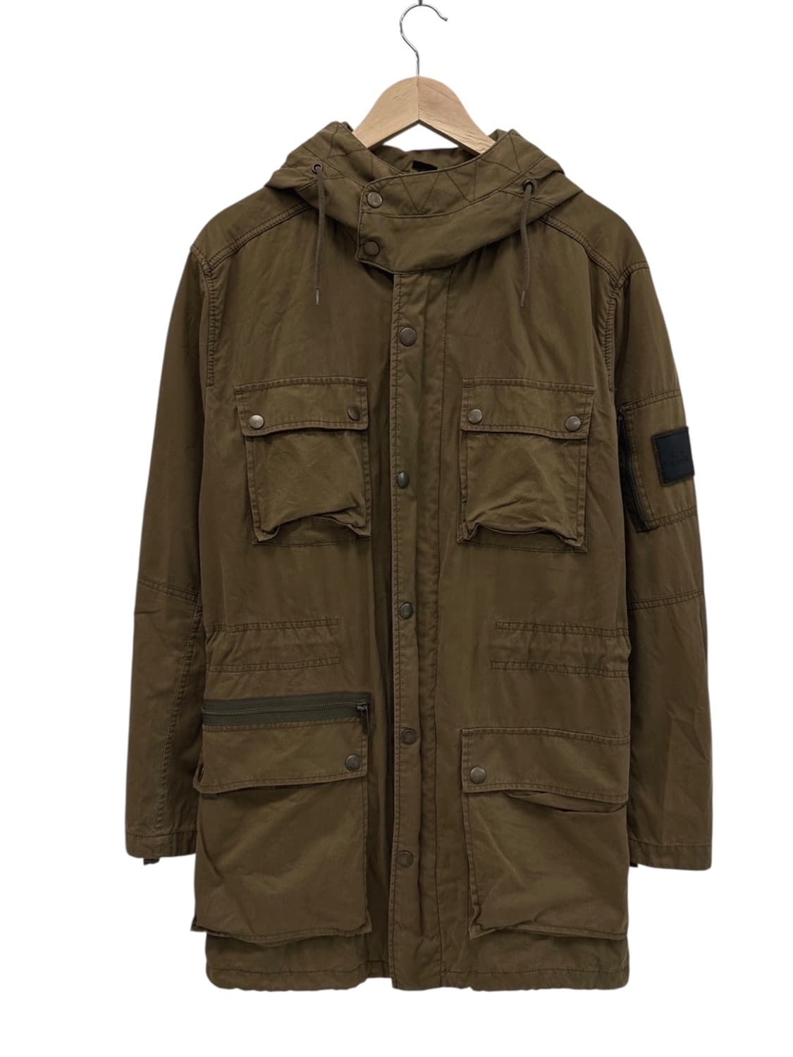 00s 라코스테 밀리터리 야상 카키 (52,XL)  상품이미지1