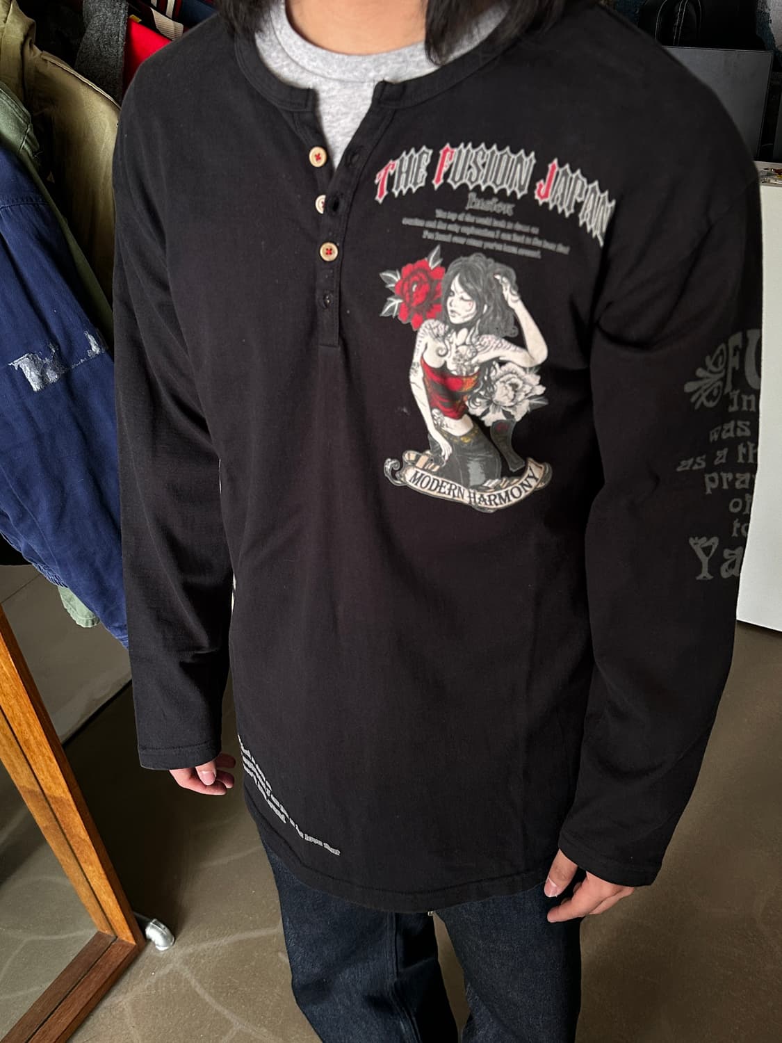 The Fusion Japan 롱슬리브 티셔츠 상품이미지2