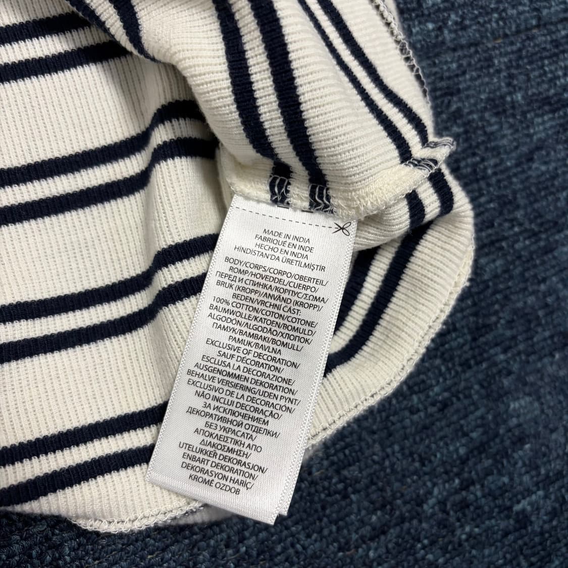 폴로 랄프로렌(18-20) 스트라이프 니트 상품이미지7