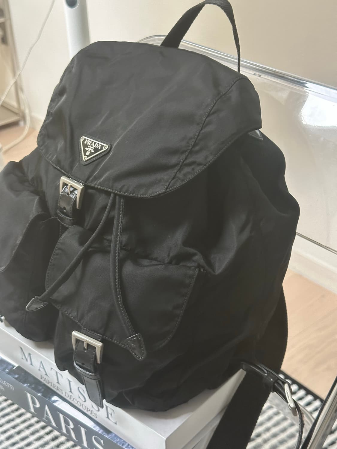 프라다 투포켓 포코노 나일론 백팩 미디엄 상품이미지7