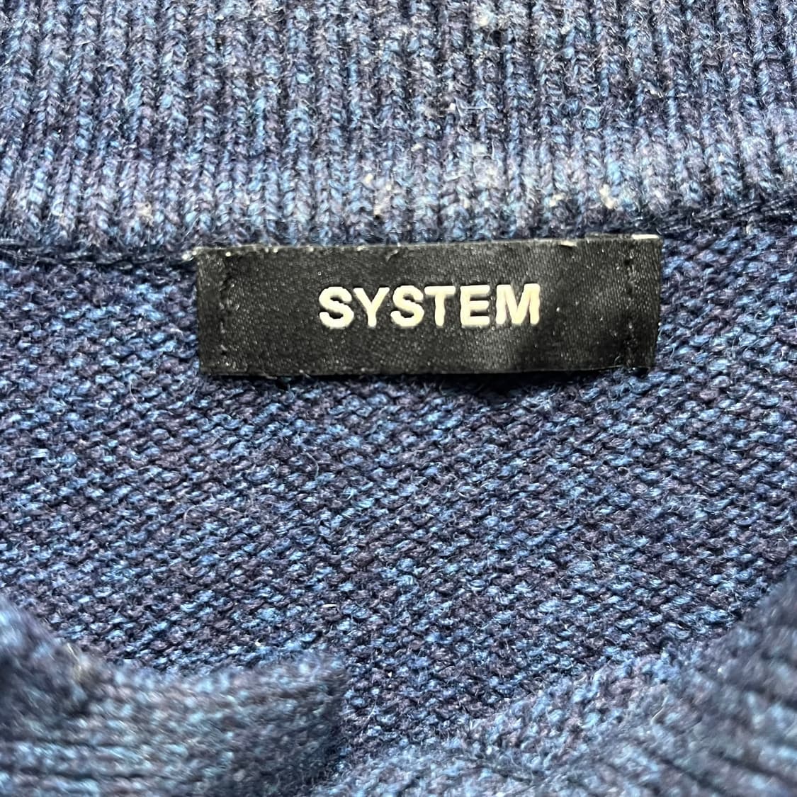 [한섬] 시스템옴므 울100 니트 카라티 상품이미지5