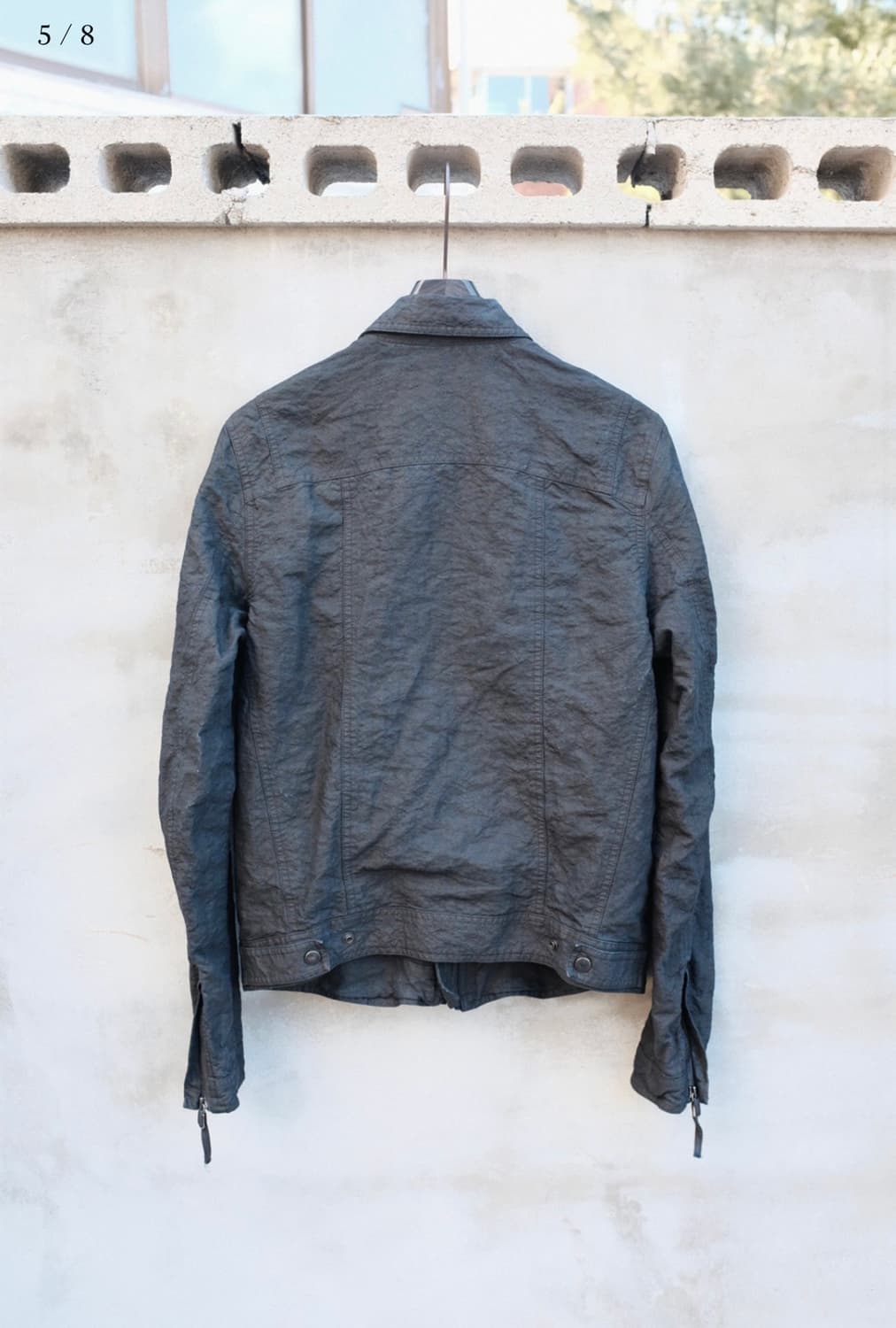 [Blackmerle] Work blouson 인디고 잉크 L 사이즈 상품이미지5