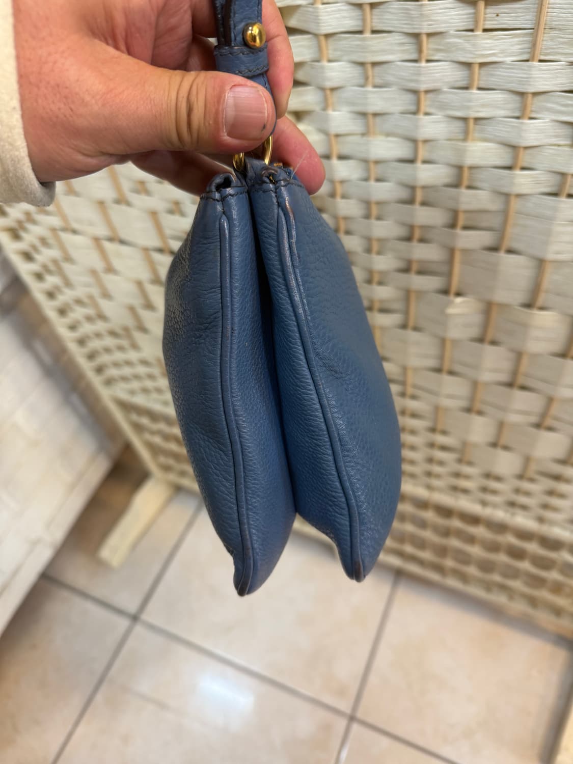 정품 프라다 비텔로 다이노 더블지퍼 크로스백 팝니다 상품이미지6