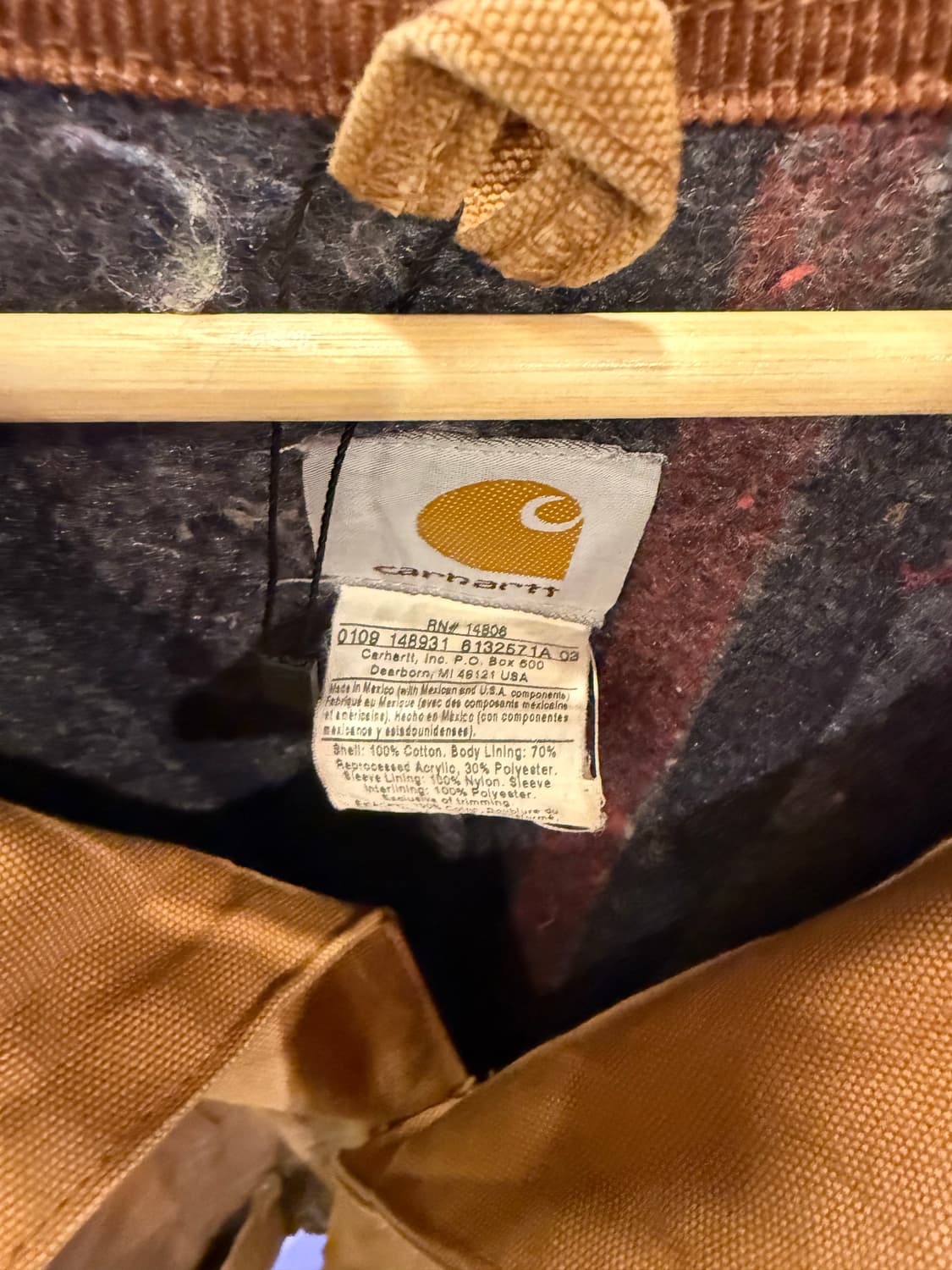 칼하트 C01 미시건 초어 자켓 상품이미지2