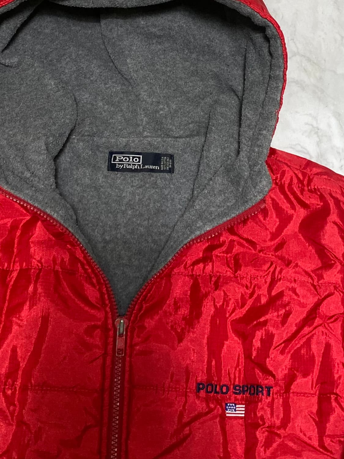 폴로 누빔점퍼 95 사이즈 상품이미지3