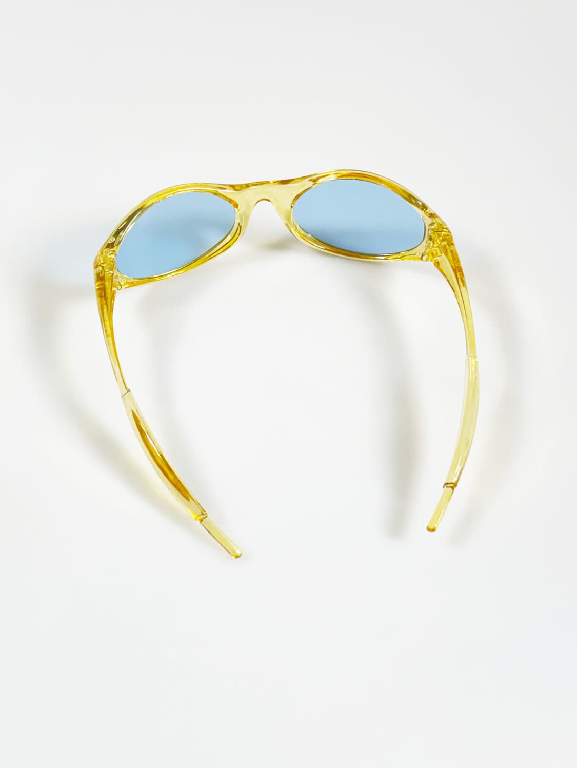 90s OXYGEN 옐로우 랩 어라운드 빈티지 틴트 선글라스 상품이미지5