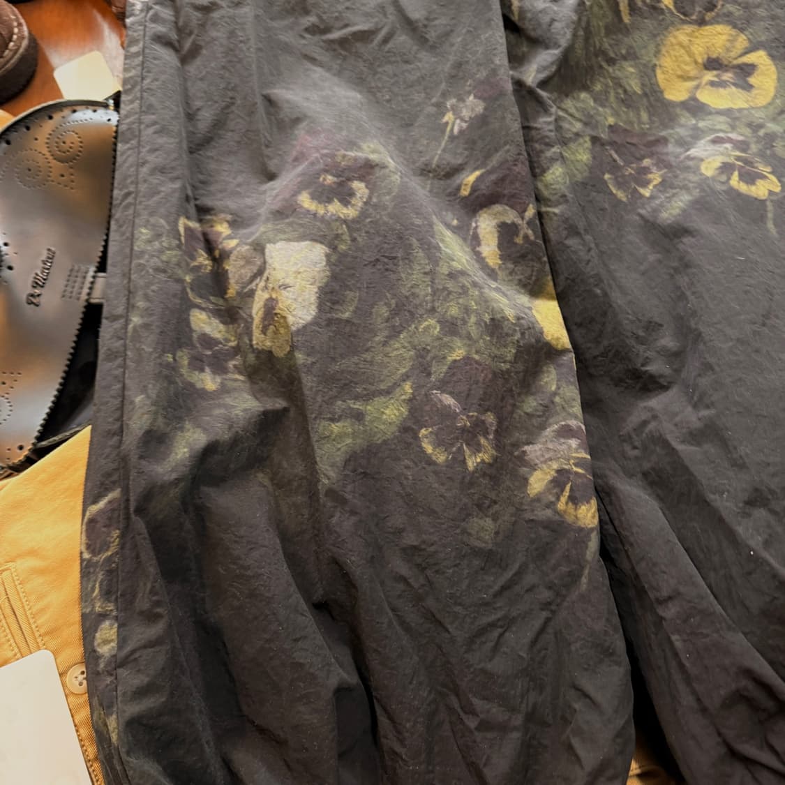 일본 브랜드 라드 뮤지션 라이트 나일론 밴딩 플로럴 팬츠 트레이닝 팬츠 상품이미지3