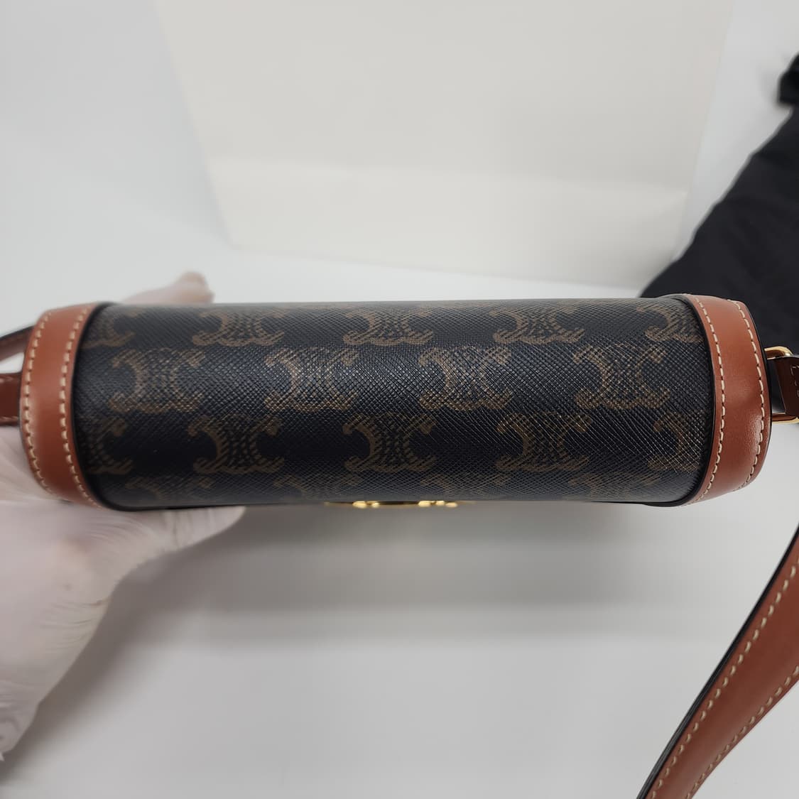 전시품급 셀린느 틴 트리옹프 숄더백 크로스백 스몰 상품이미지8