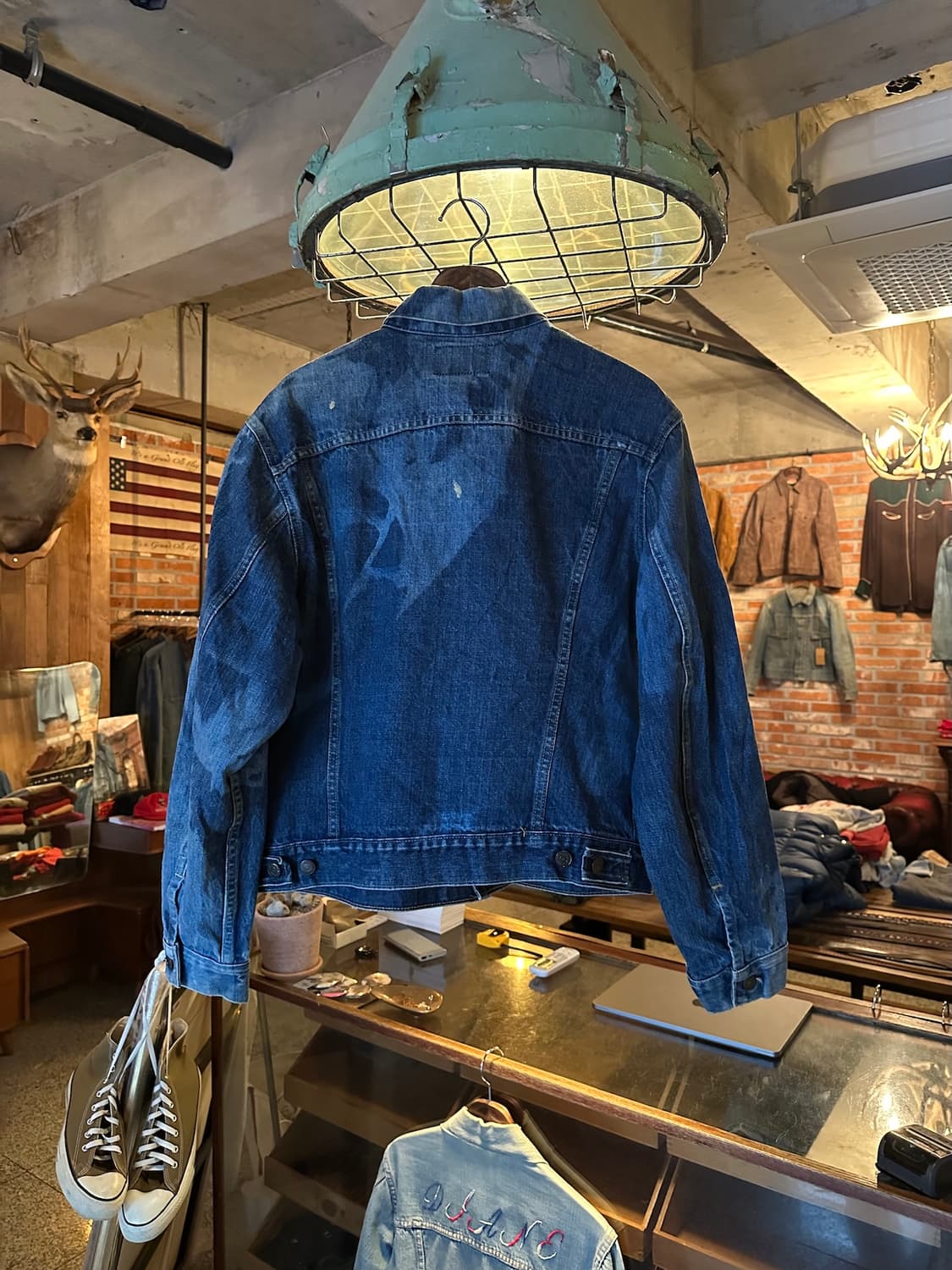 80s USA 빈티지 리바이스 3rd 3세대 데님 자켓 상품이미지6