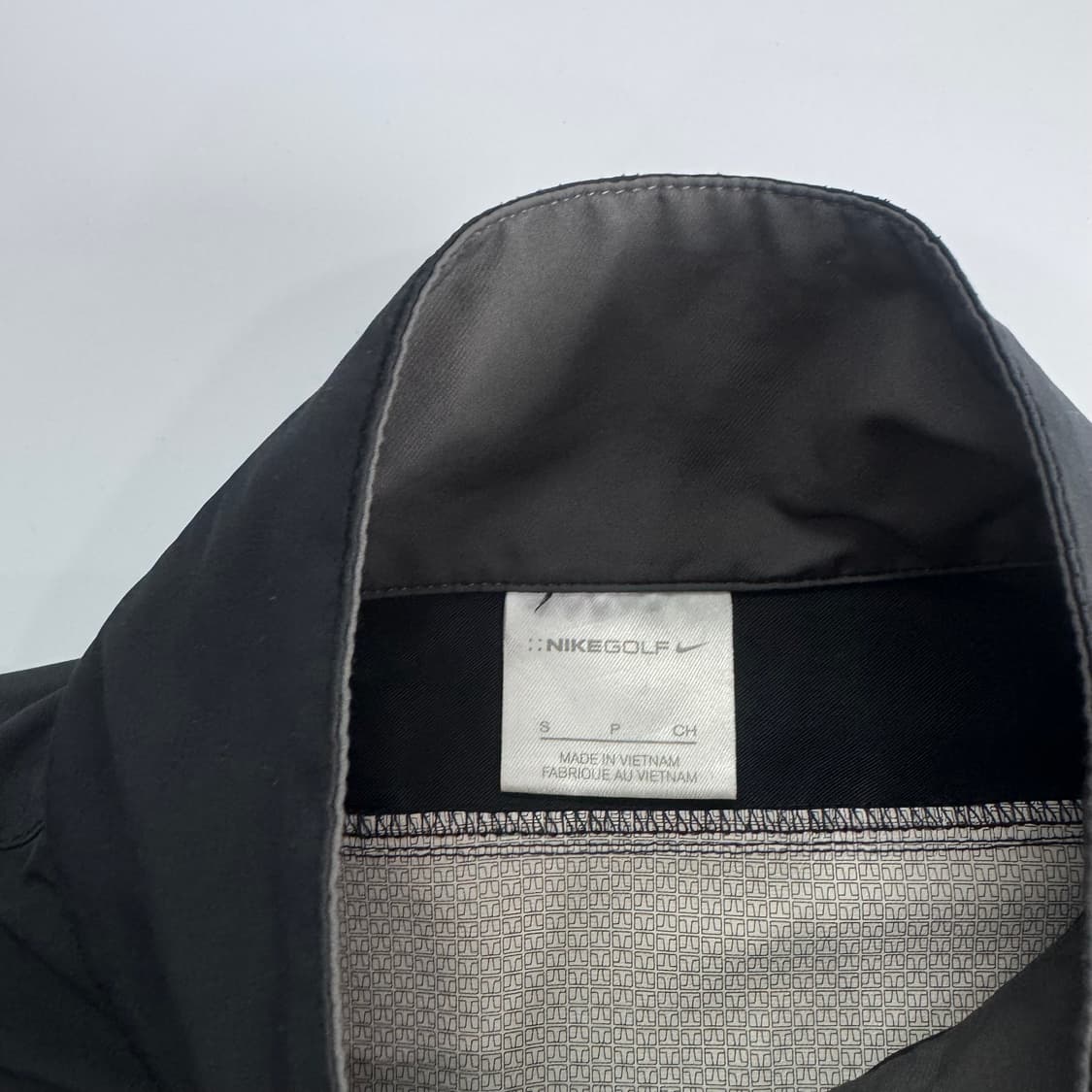 Nike golf 나이키 골프 블랙 반집업 배색 롱슬리브 상품이미지5