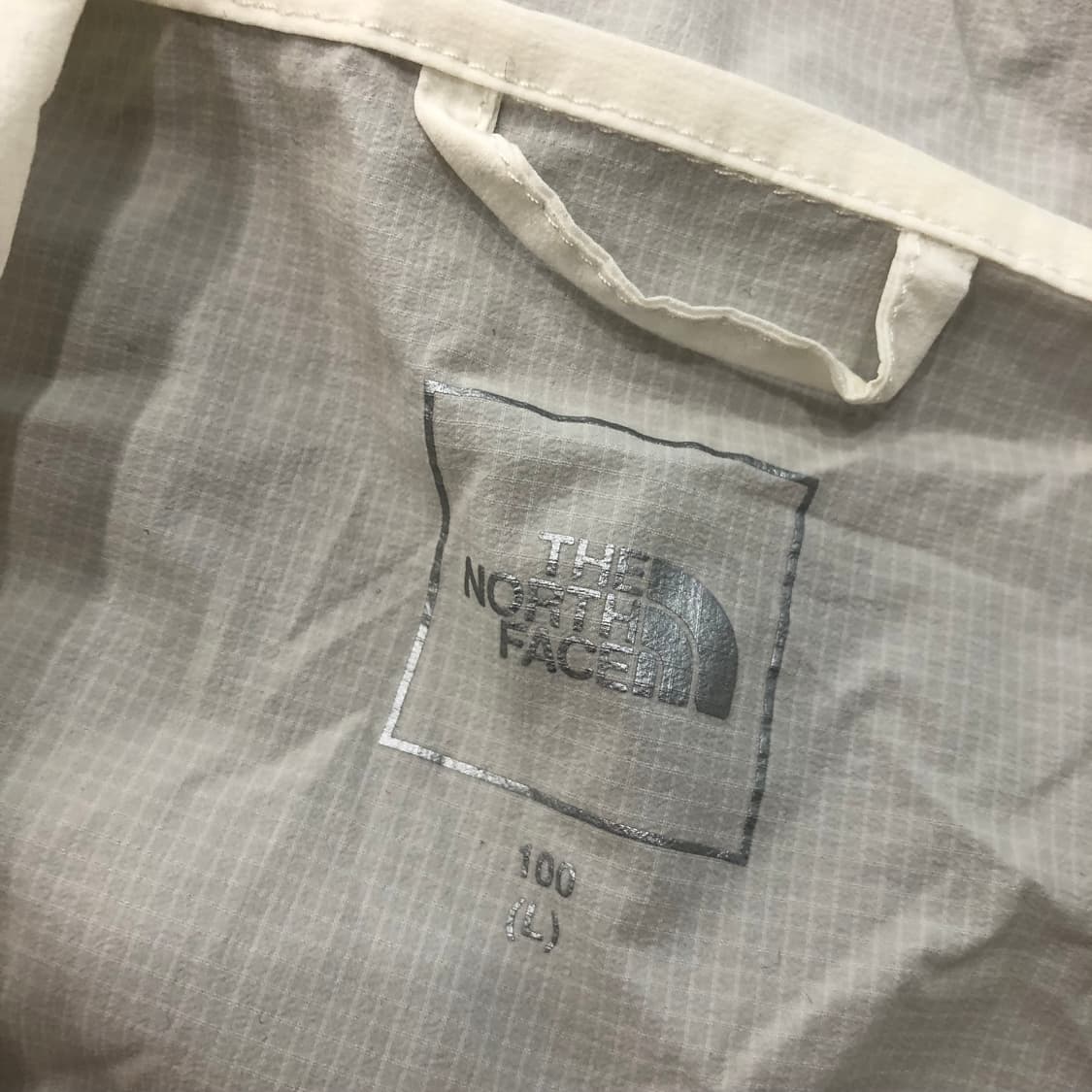 L 노스페이스 태극기 패치 나일론 바람막이 자켓 상품이미지4