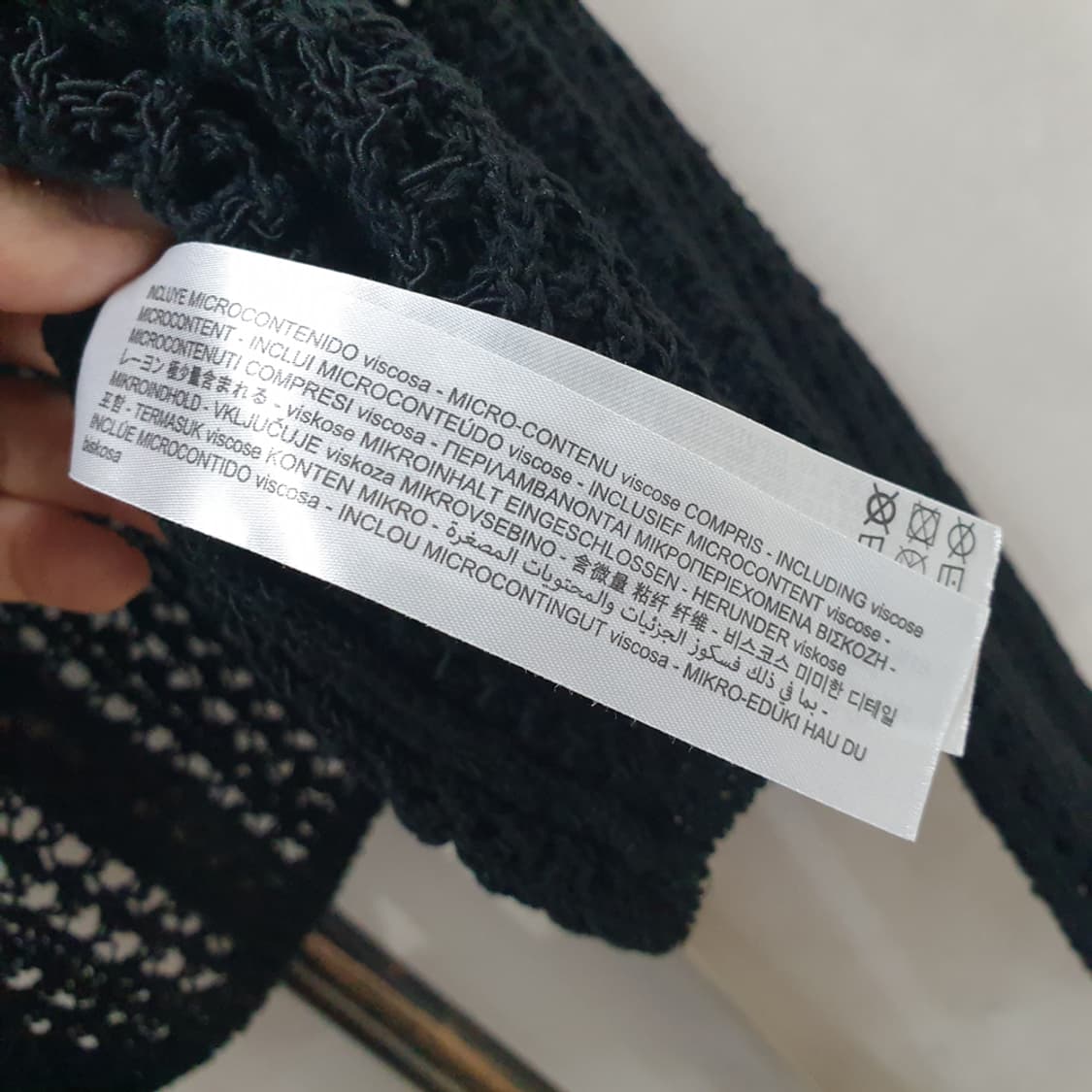 자라 크로셰 니트 탑 S 상품이미지5