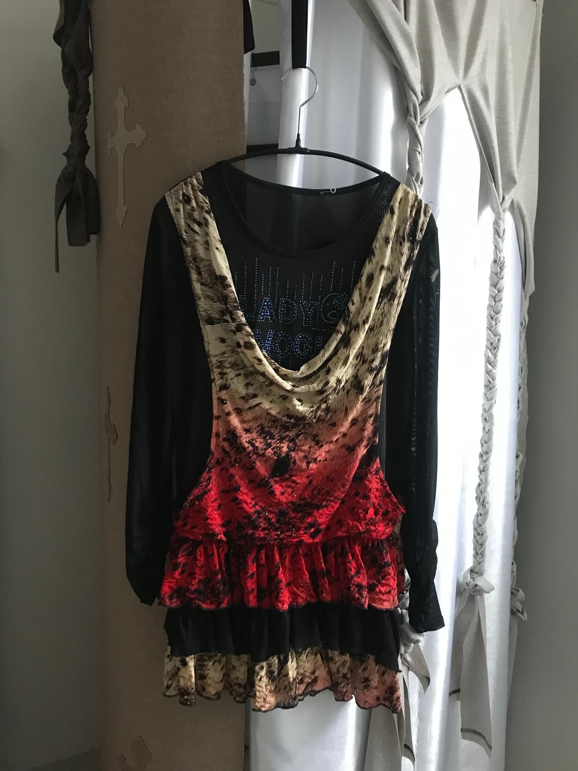 vintage shirring frill pattern top 상품이미지6