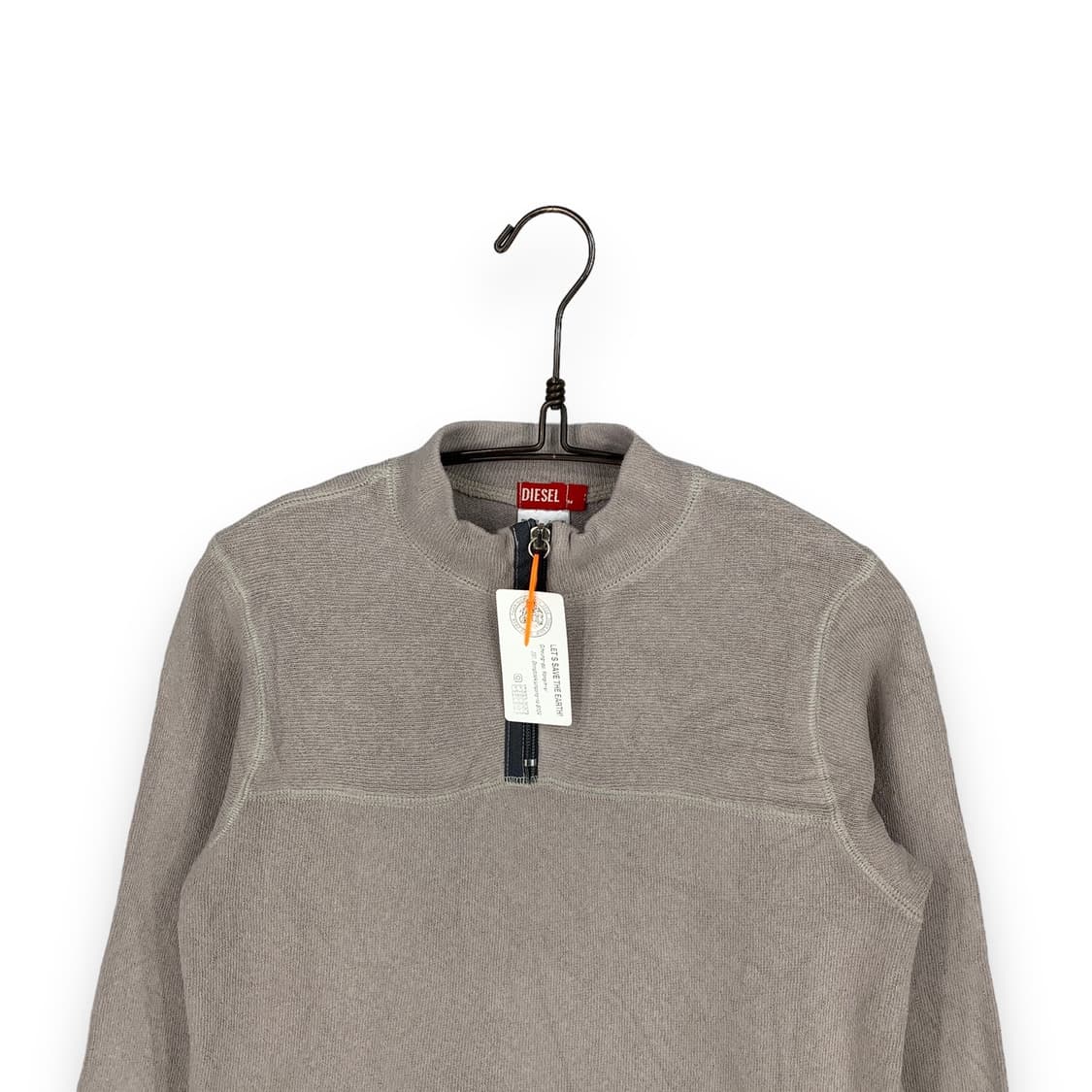 디젤 포켓디테일 하프집업 맨투맨 상품이미지3