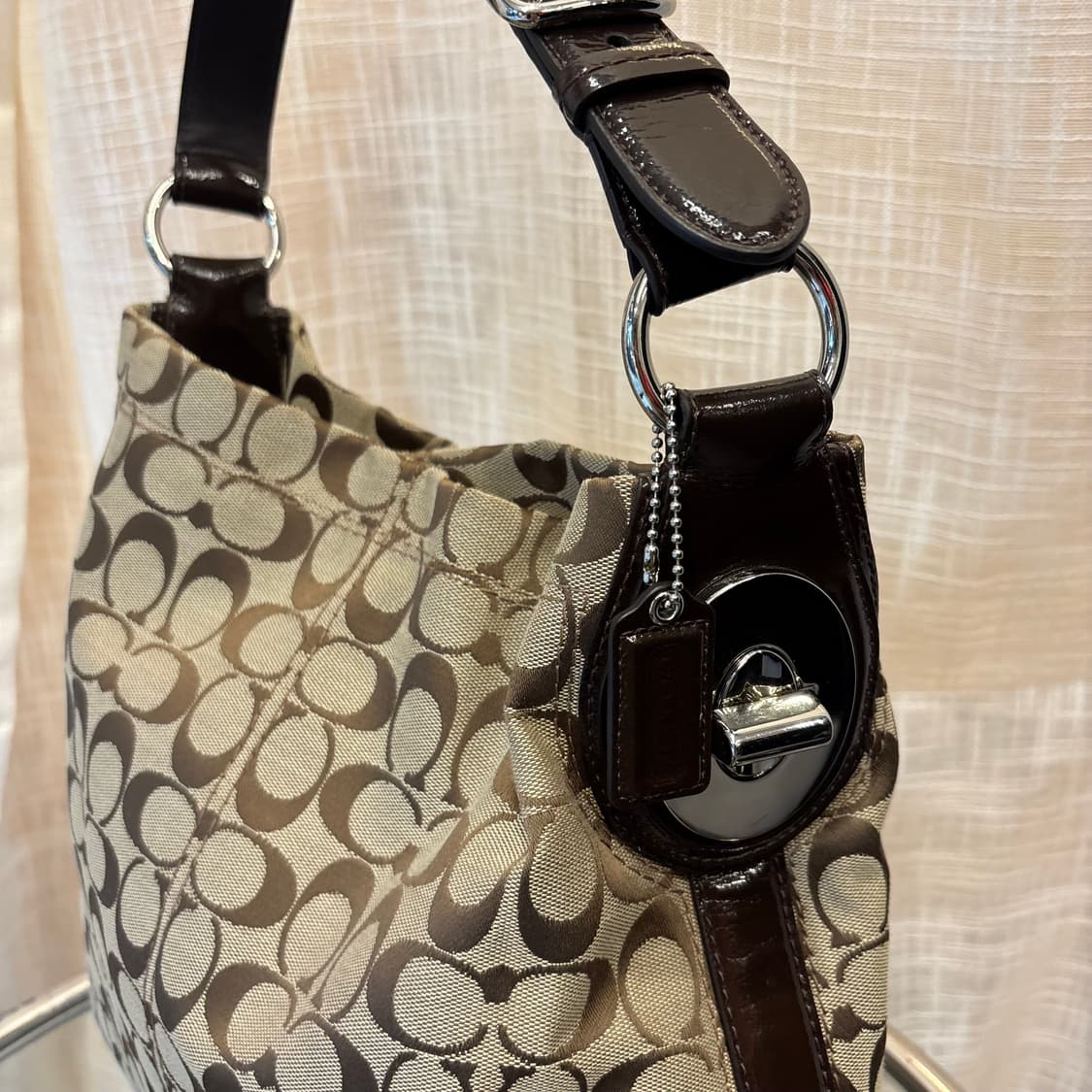 정품 코치 패브릭 토트 숄더백 상품이미지3