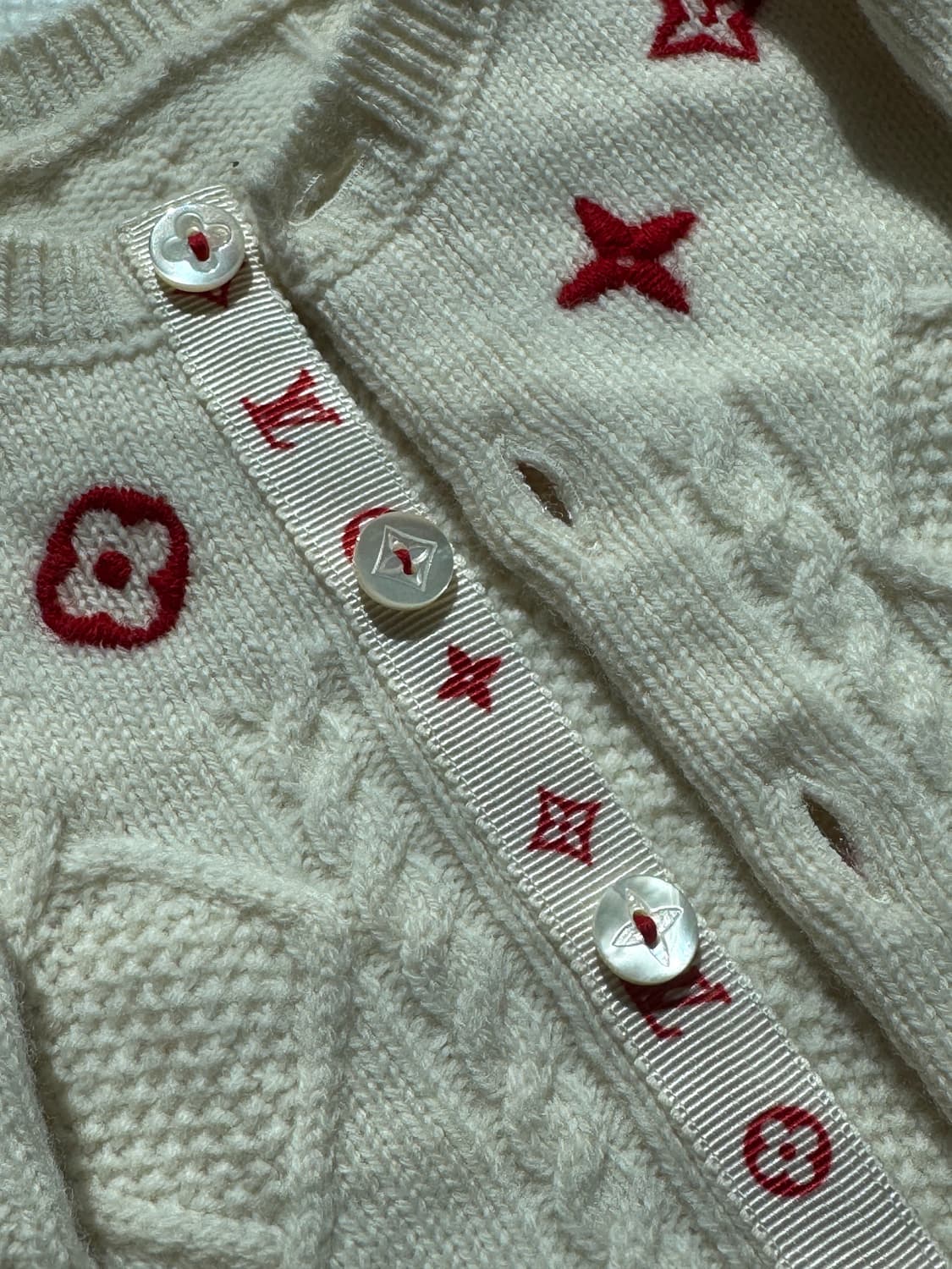 루이비통 아기용 캐시미어 가디건 3m 상품이미지3