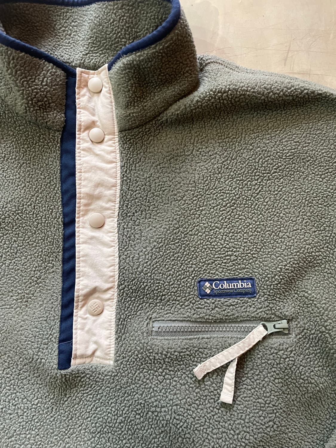 Columbia 컬럼비아 하프 스냅 플리스 M 상품이미지5