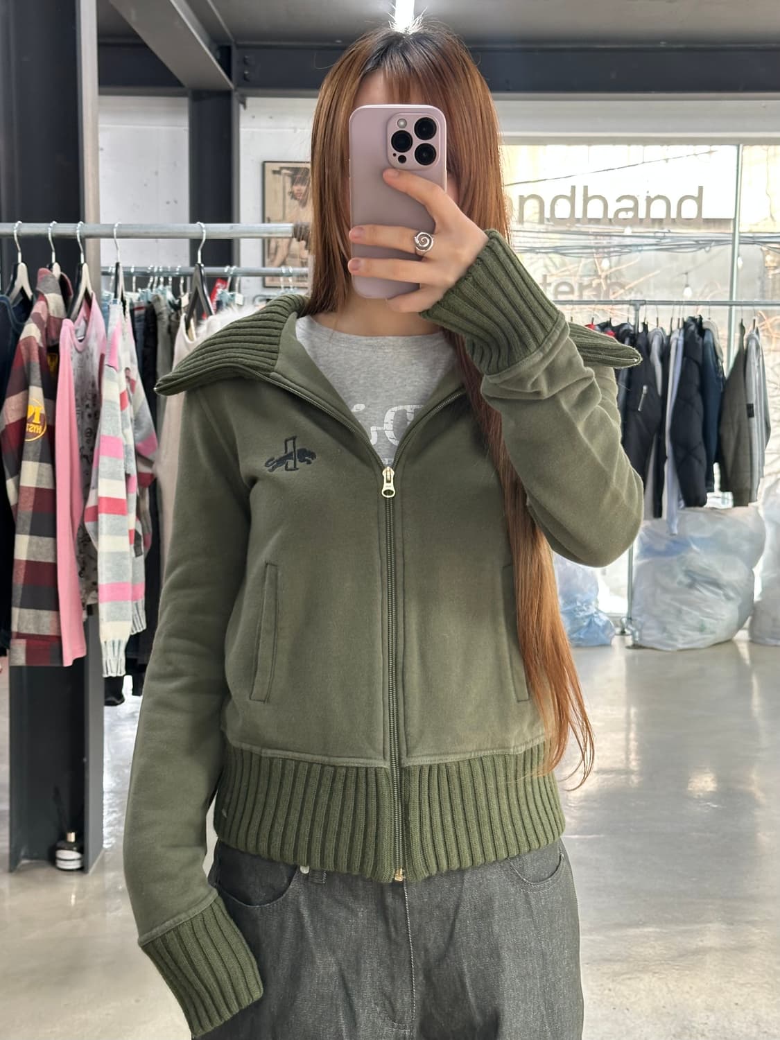 퓨마 OG Rudolf Dassler 하이넥 코튼골지집업 상품이미지1