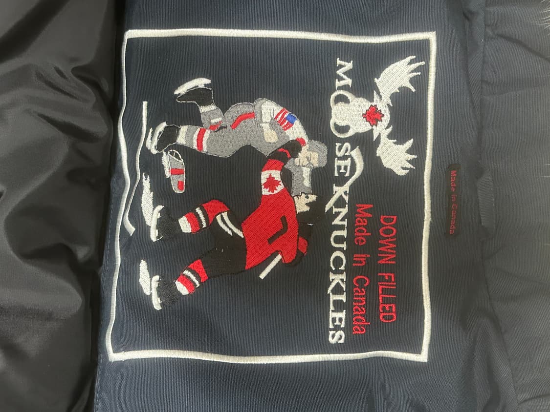 18FW 무스너클 스틸링 폭스 퍼 패딩 상품이미지4